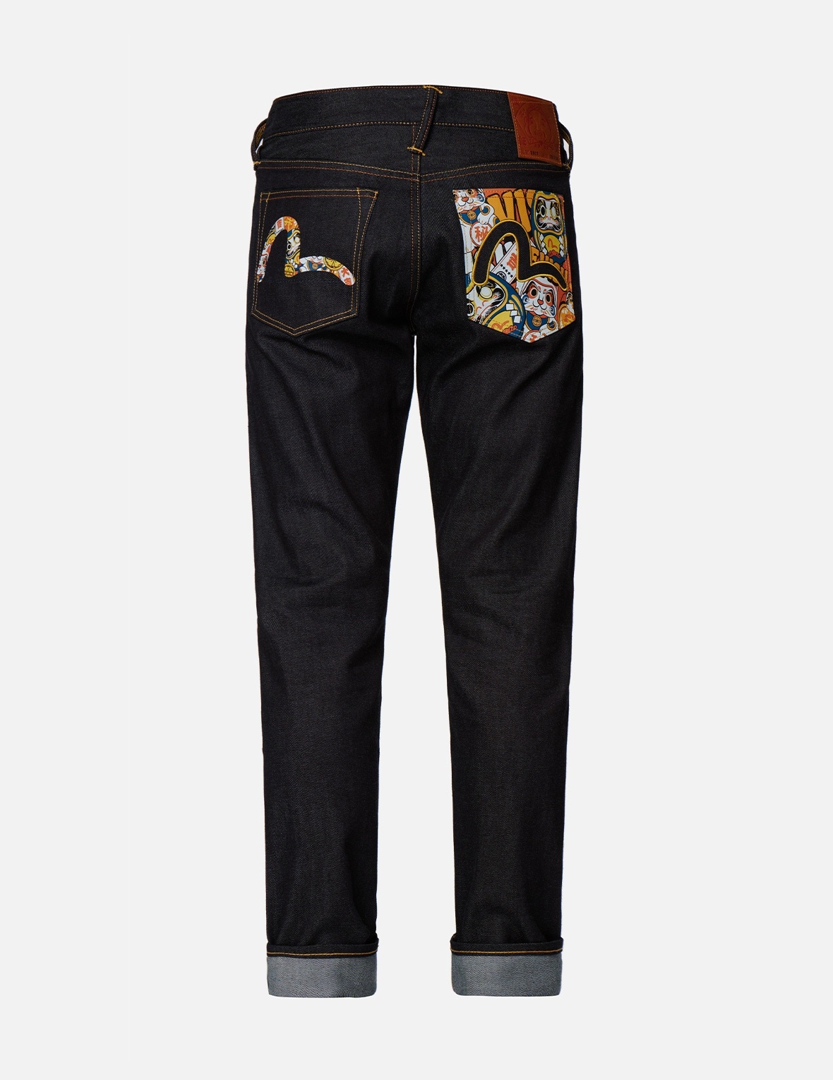 EVISU SQUAD GRAPHIC PRINT CARROT-FIT JEANS #2017 - 2