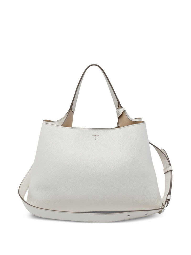 Tod's carabiner leather tote bag outlook