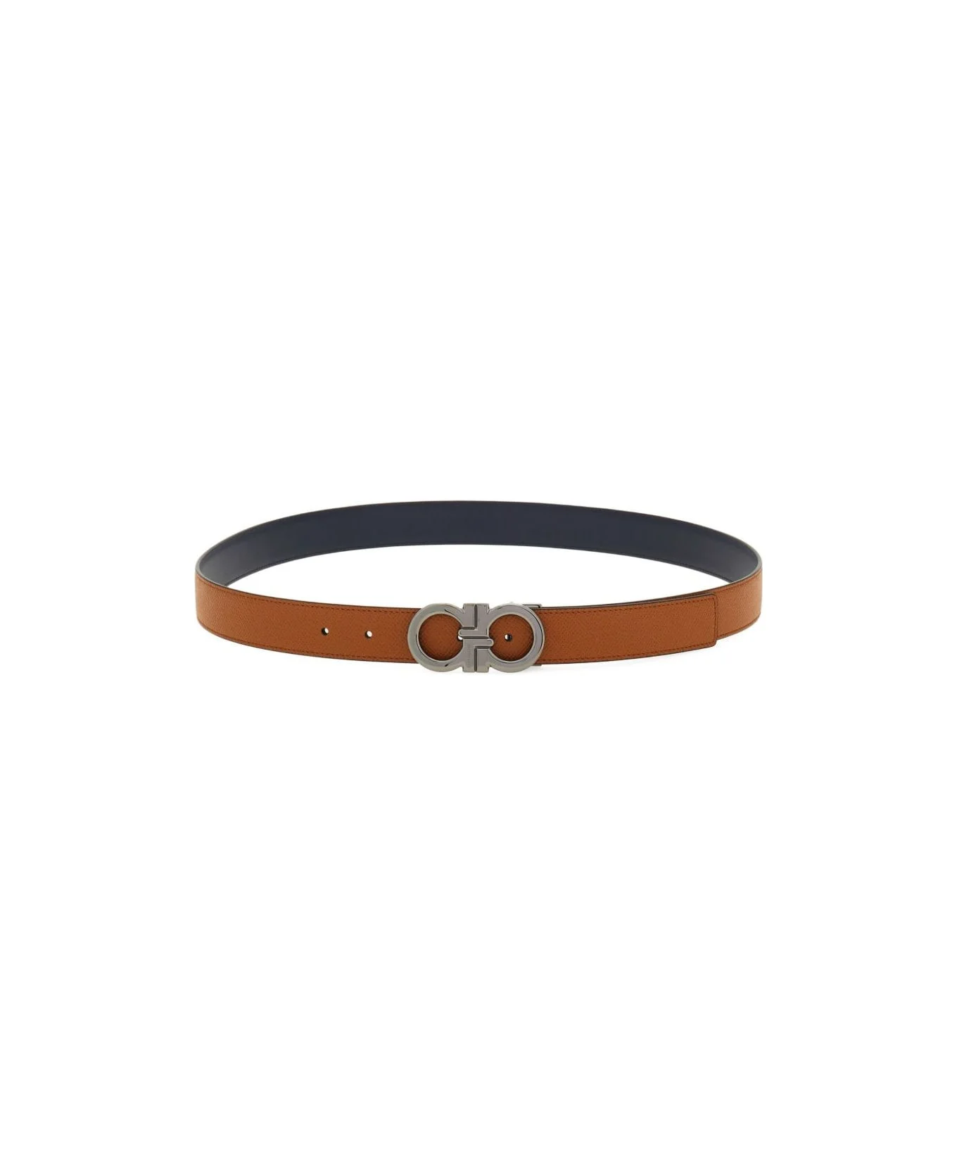 Gancini Leather Belt - 1