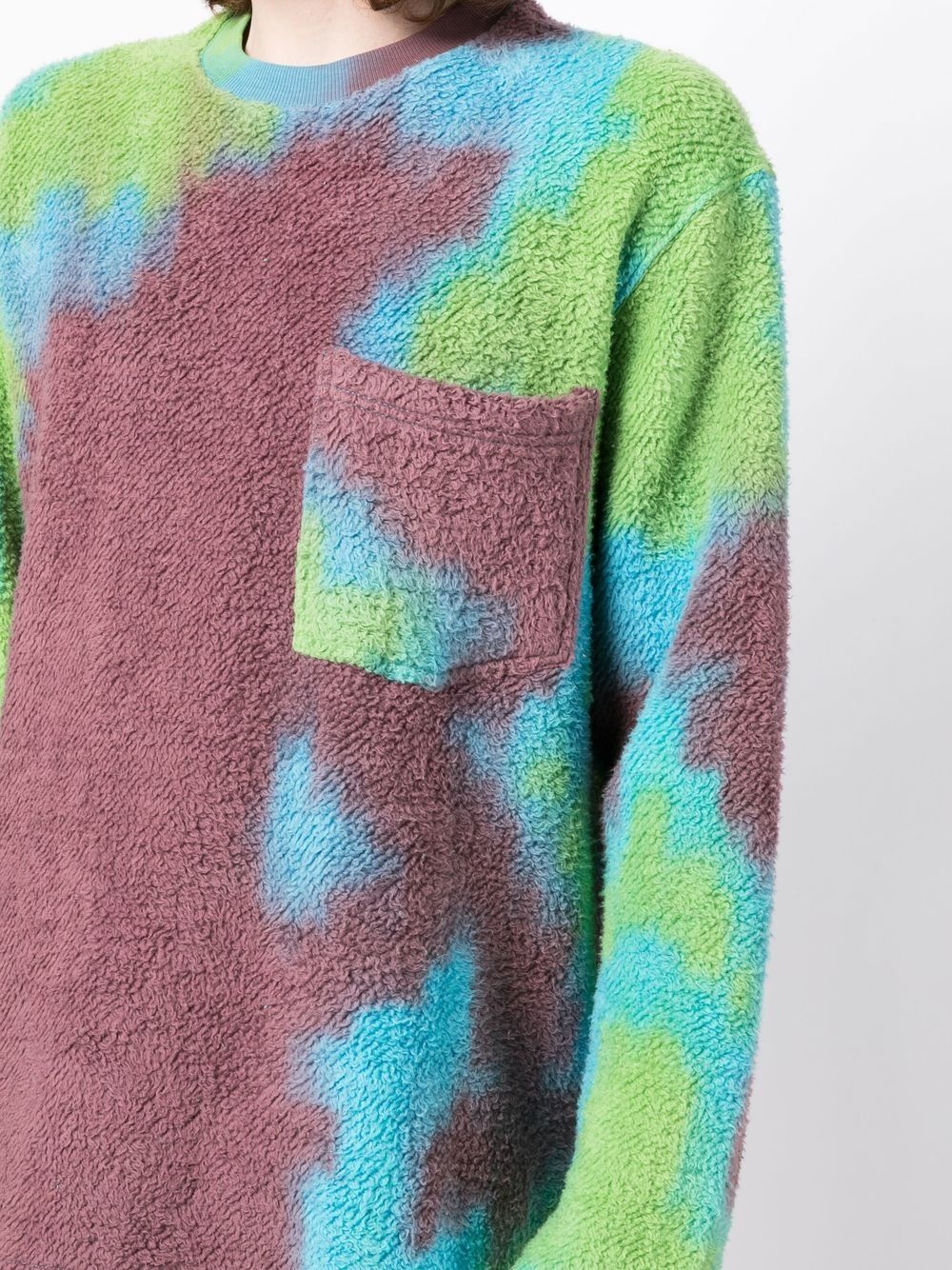 abstract-pattern print jumper - 5