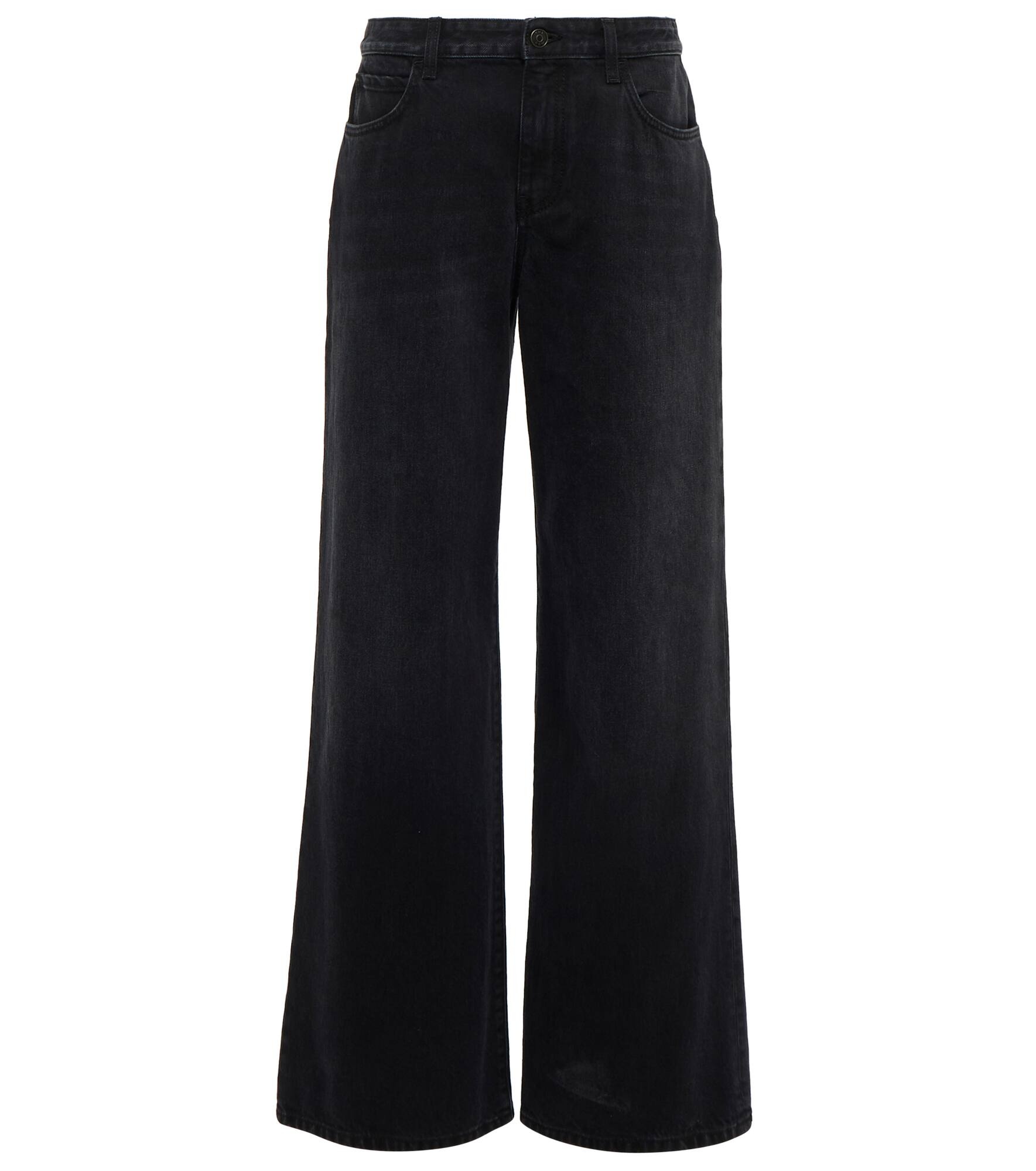 Eglitta high-rise wide-leg jeans - 1