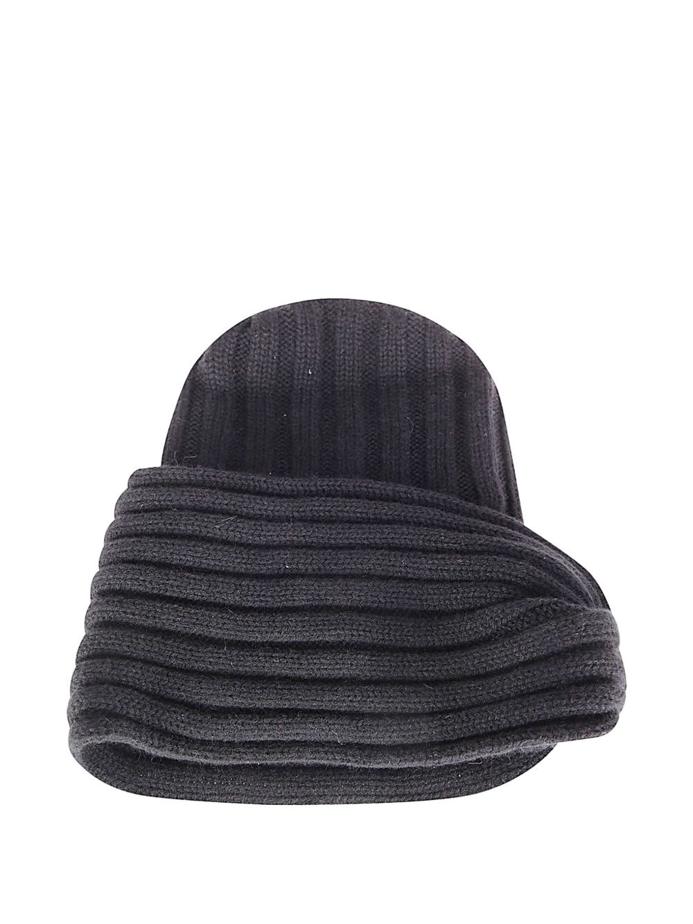 ribbed beanie hat - 2