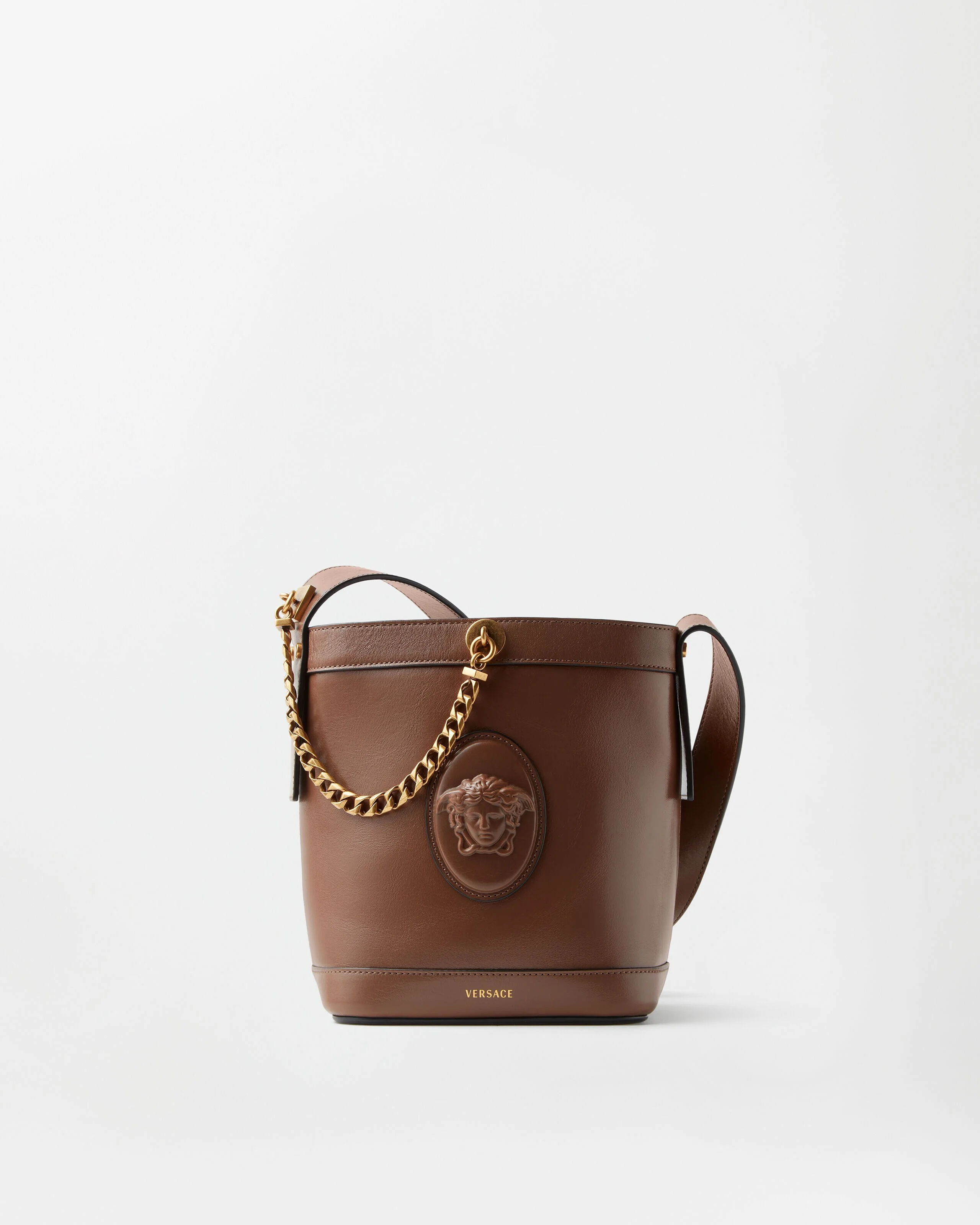 Pivot Mini Leather Bucket Bag - 1