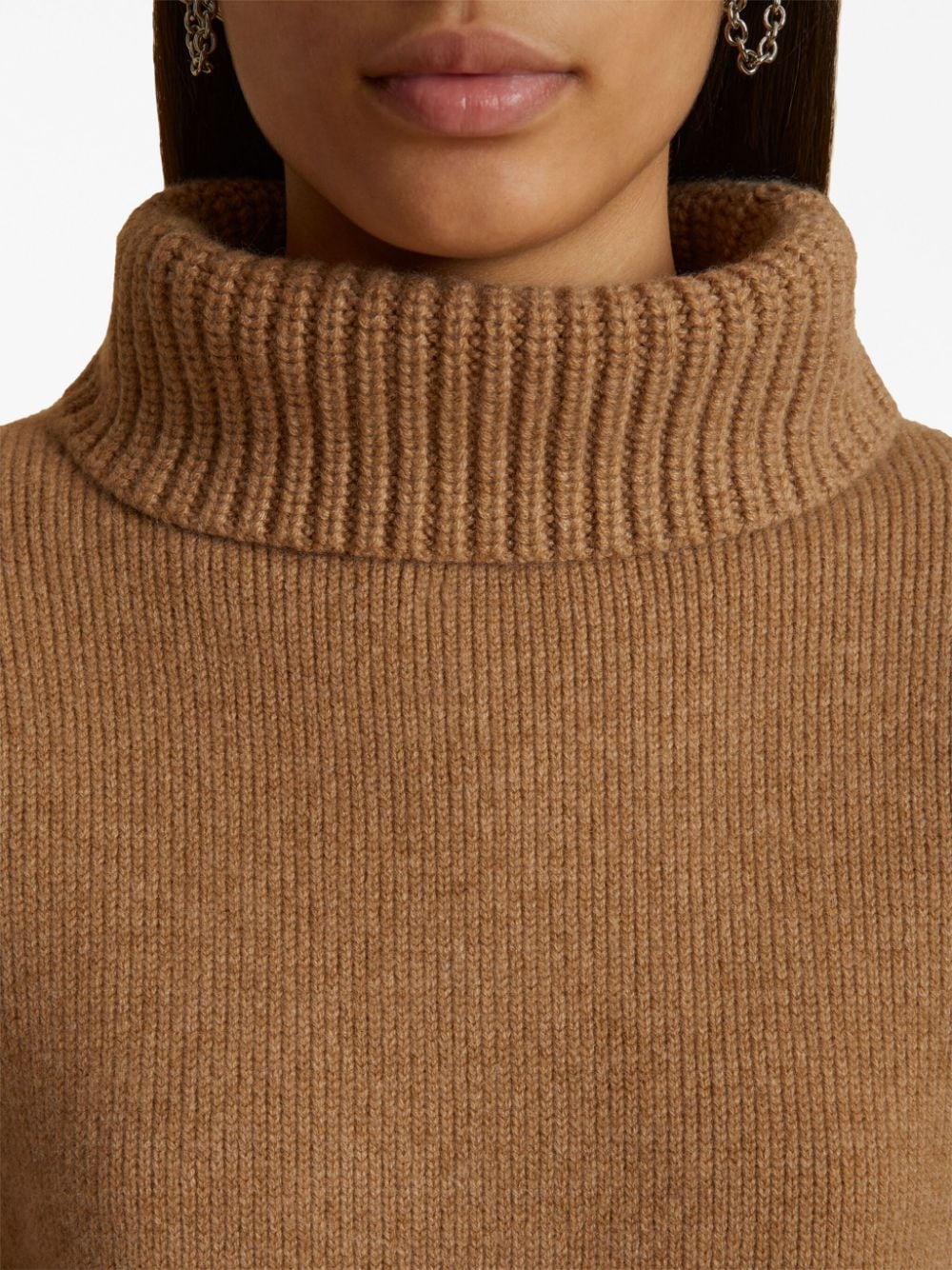 The Jovie cropped cashmere jumper - 5