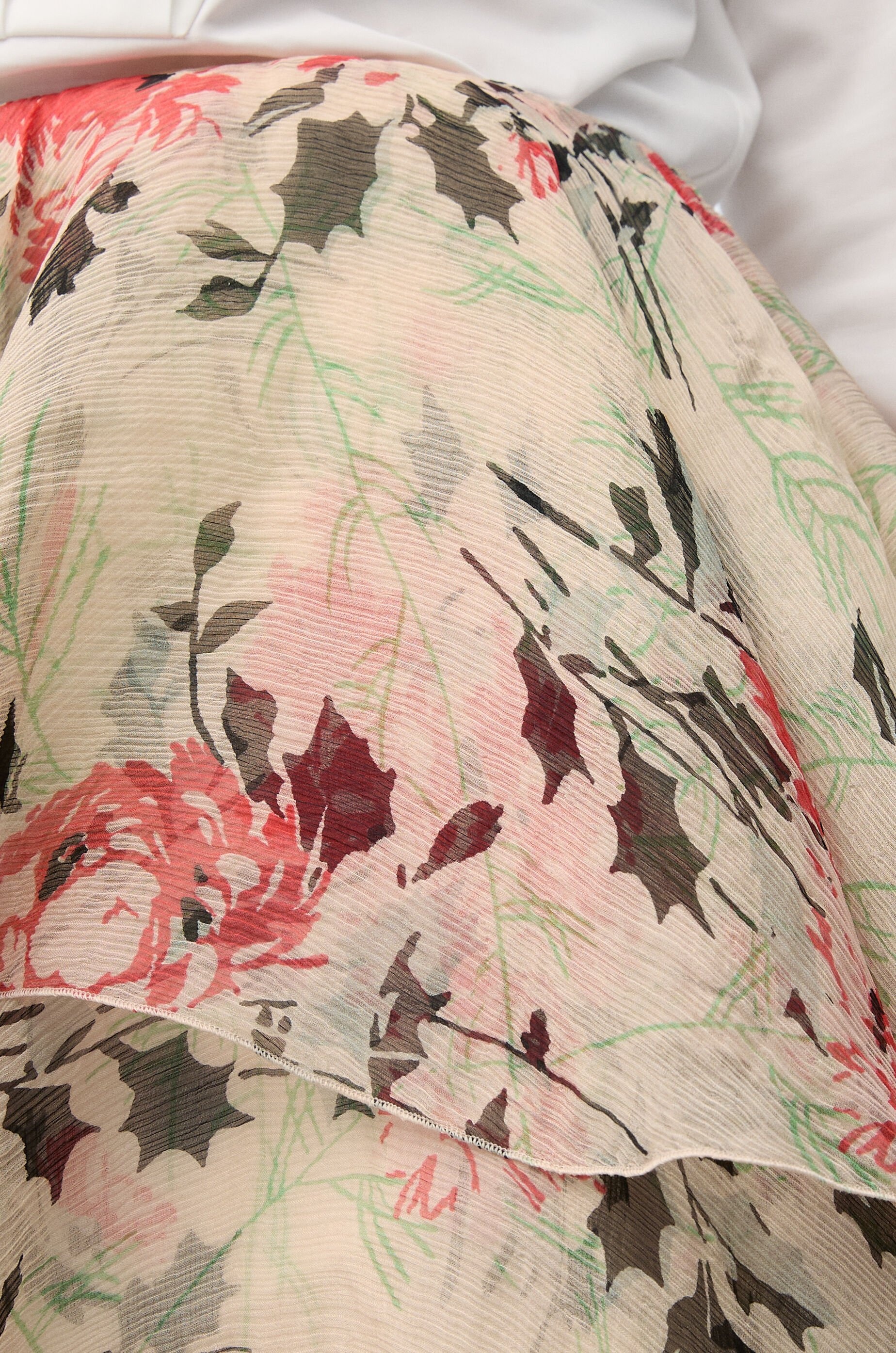 Skirt in silk - 5