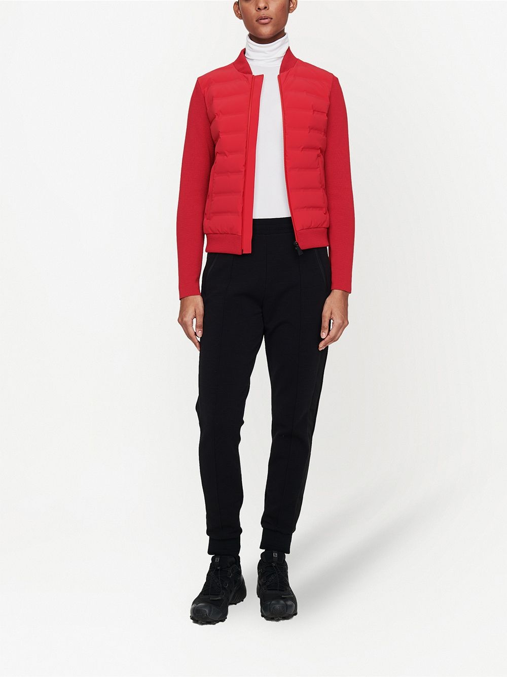 Dale of Aspen panelled knitted jacket - 2