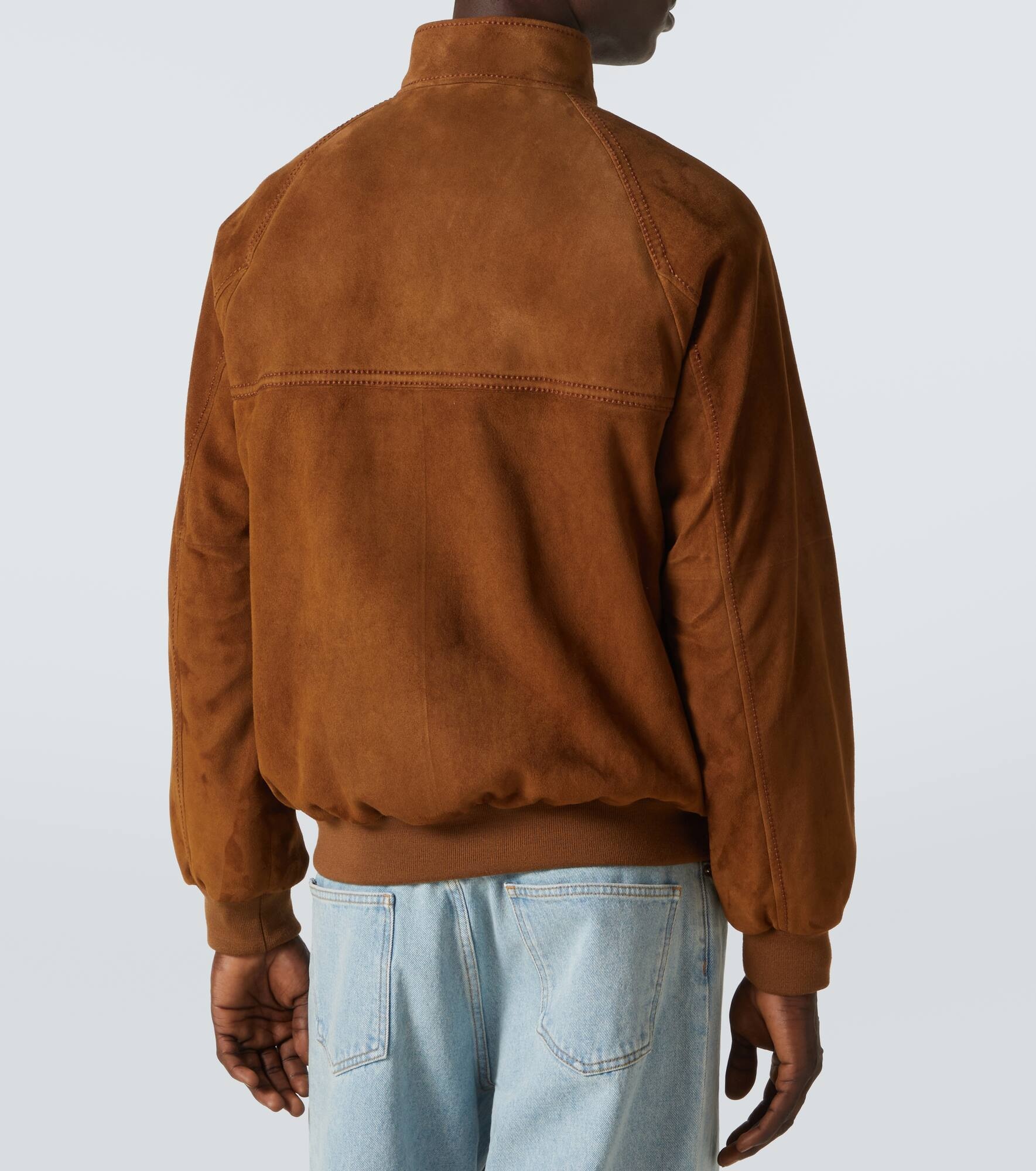 Suede bomber jacket - 4