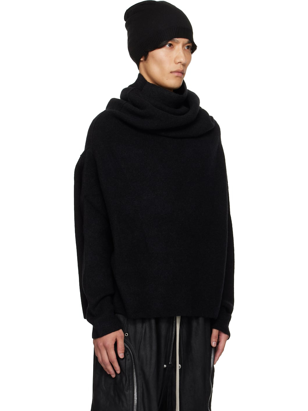 Black Concordians Shroud Sweater - 2