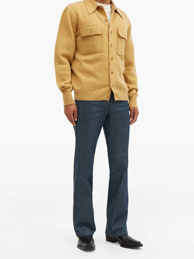 Lemaire Patch-pocket wool cardigan outlook