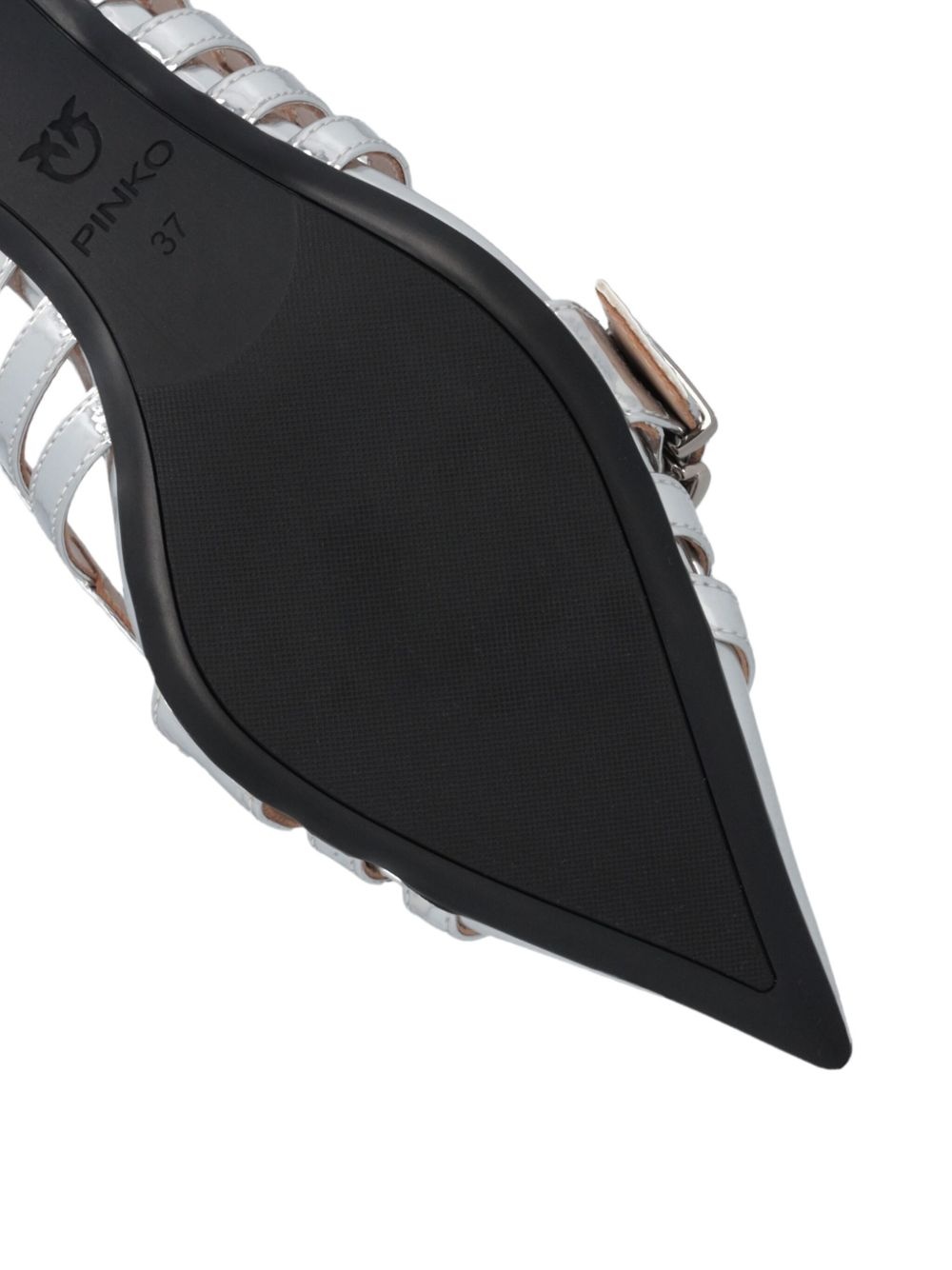 multi-straps leather pumps - 7