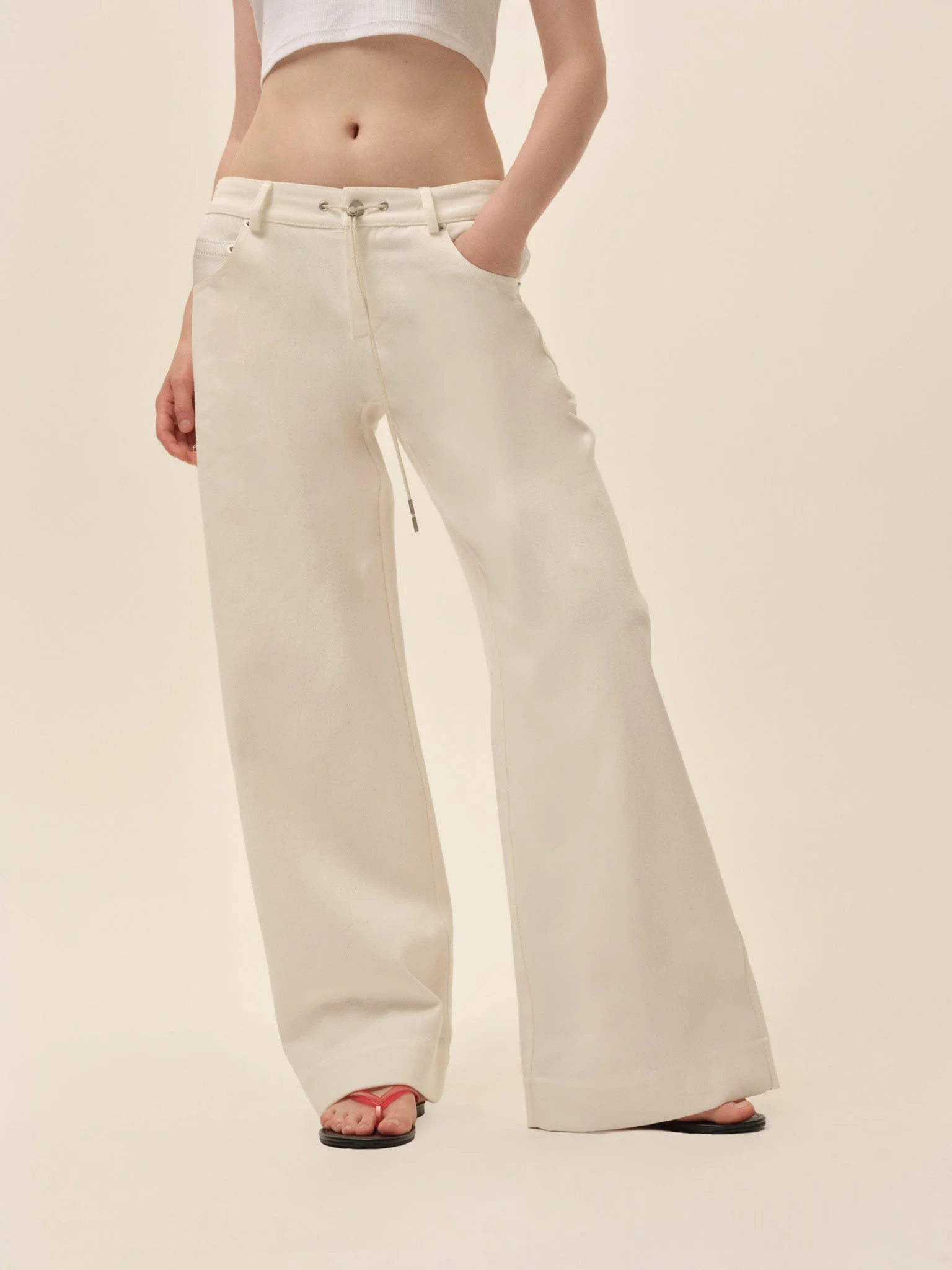 Agnes Denim Pants - 1