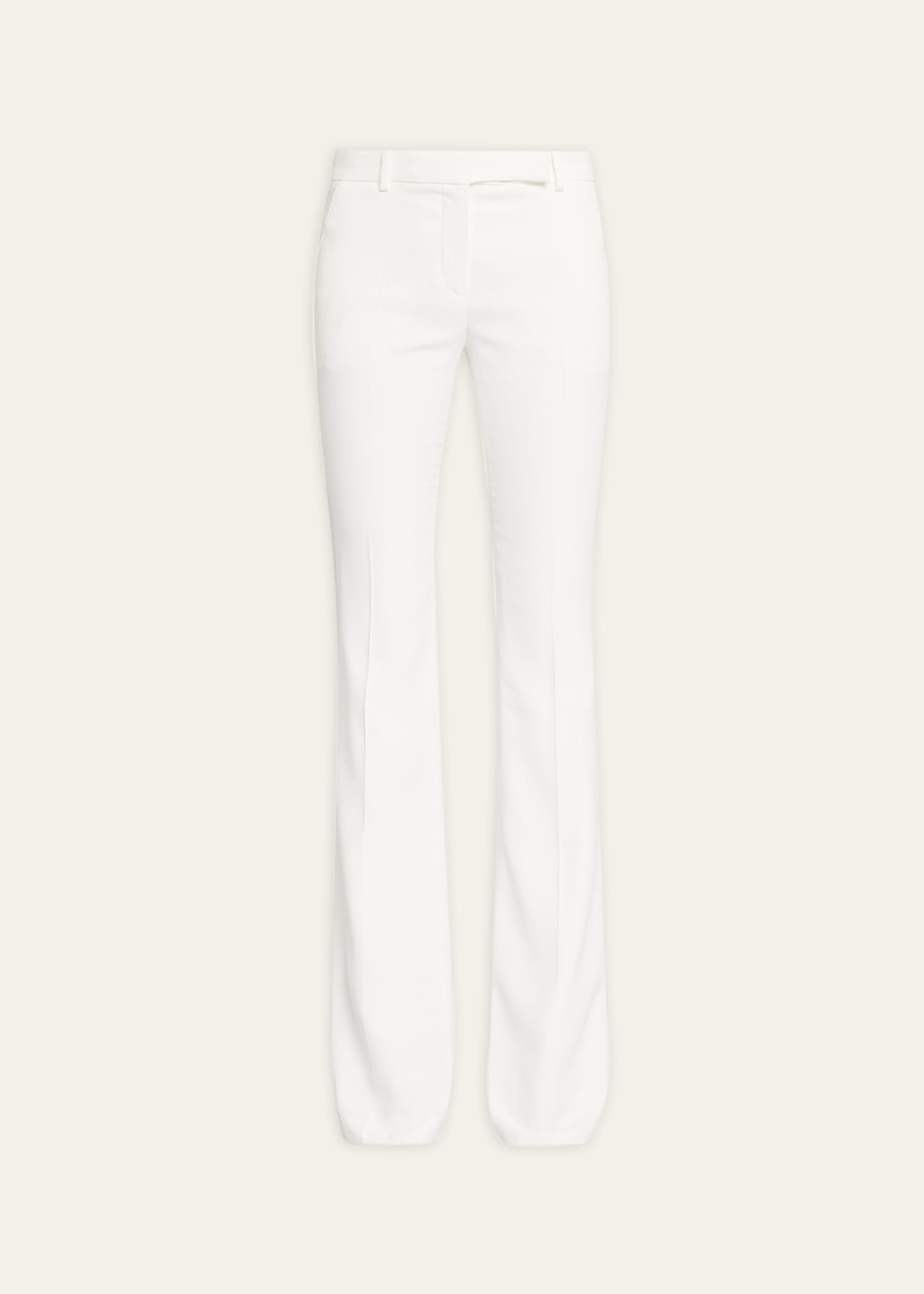 Leaf Crepe Classic Suiting Pants - 1