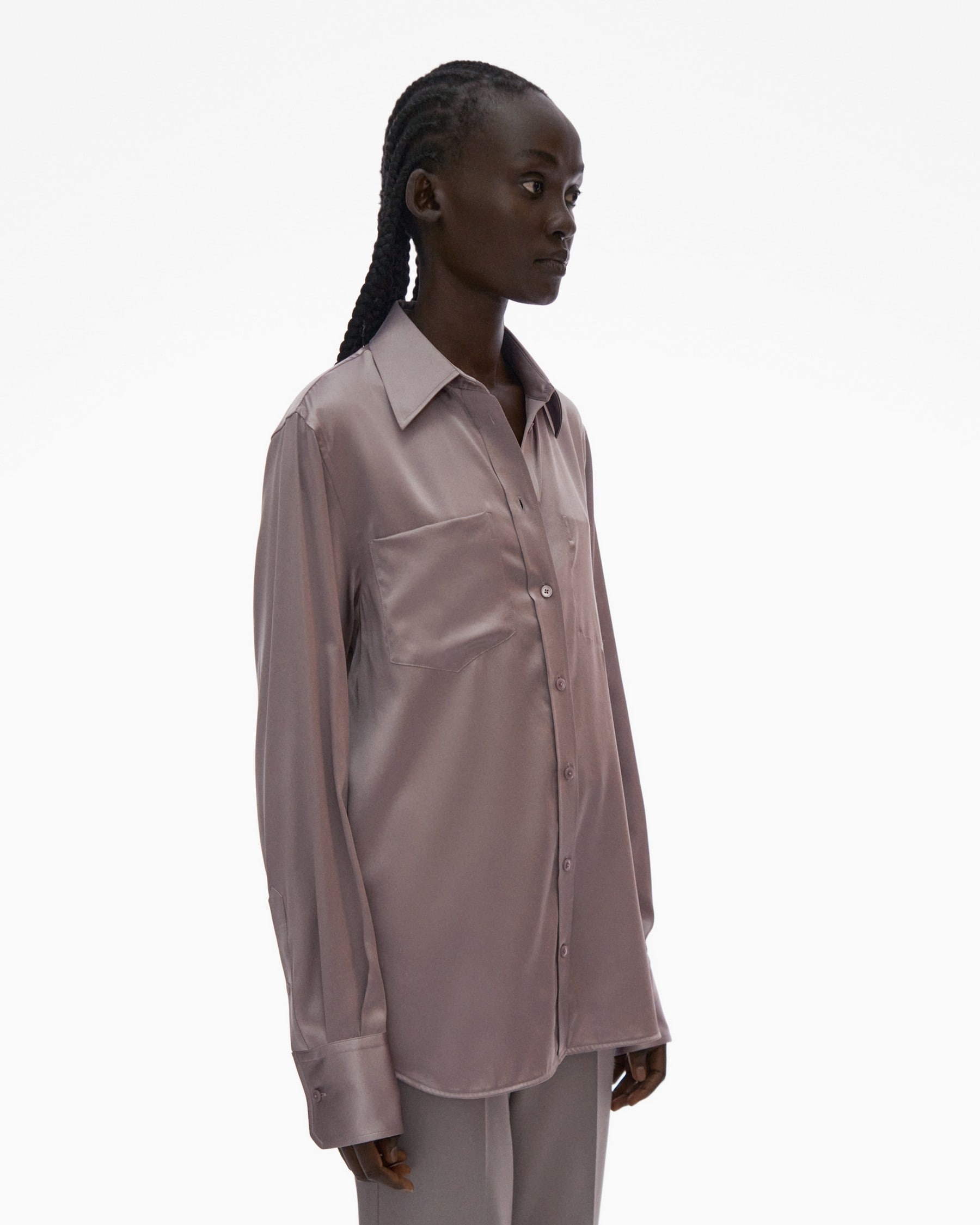 CORE SILK SHIRT - 5