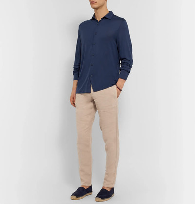 Vilebrequin Panache Slim-Fit Slub Linen Trousers outlook