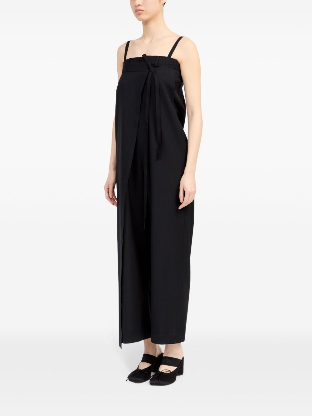 single-stitch logo playsuit - 6