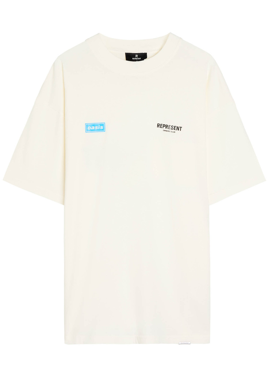 Represent X Oasis Owners Club Cotton T-shirt - 1