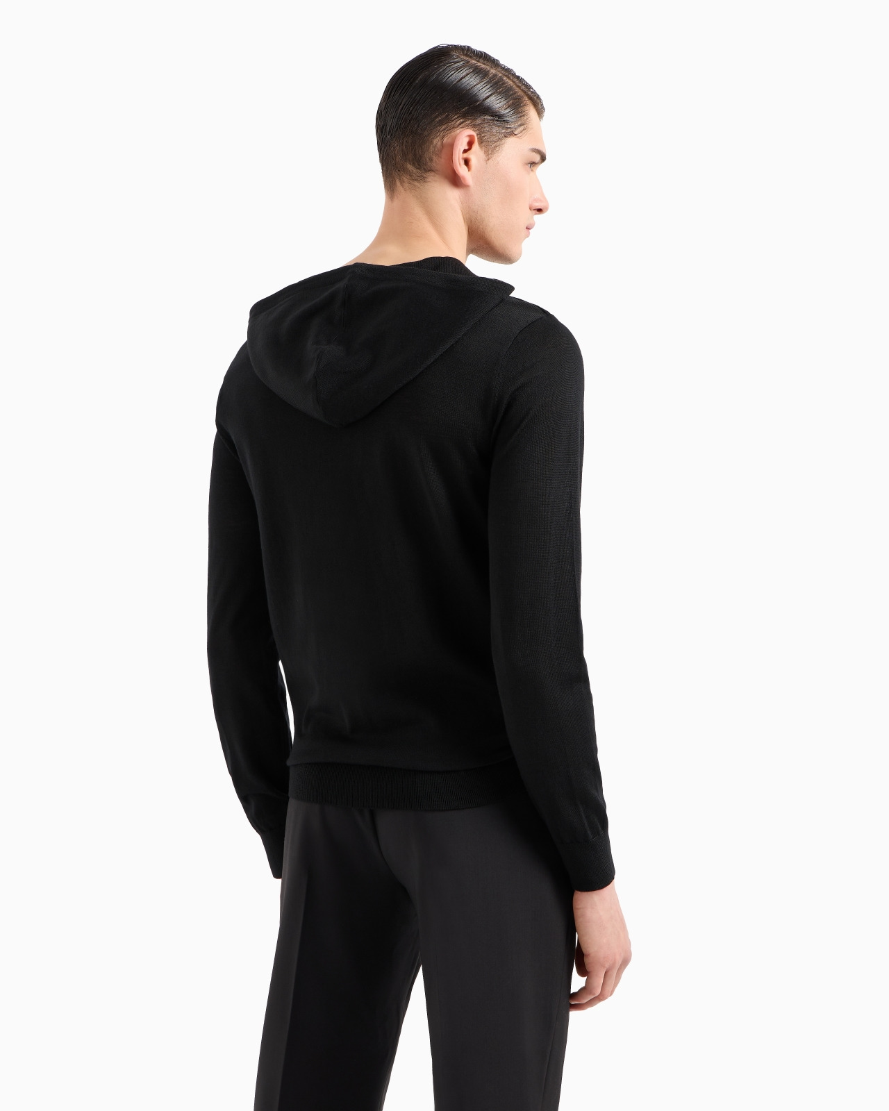 ASV Lyocell and wool-blend jumper with hood - 3