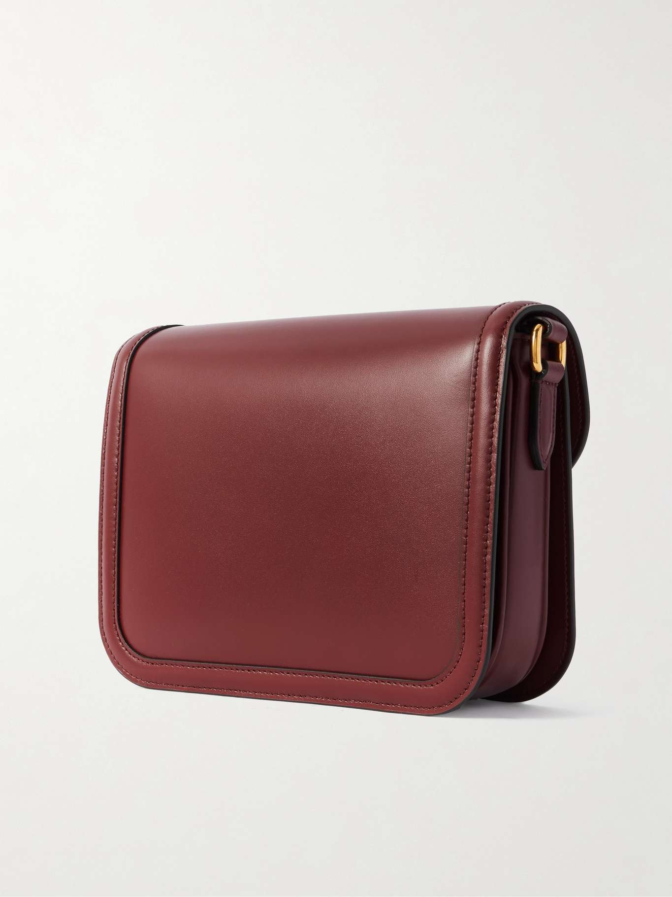 9to5 small leather shoulder bag Brick - 3