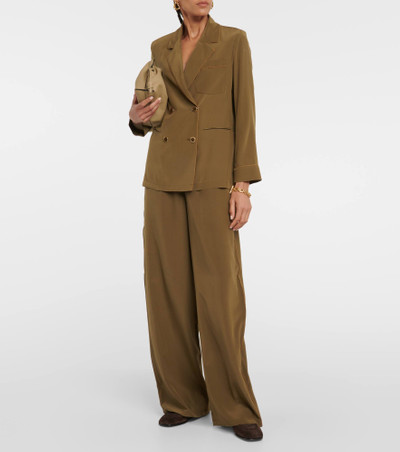 Max Mara Zigano silk wide-leg pants outlook