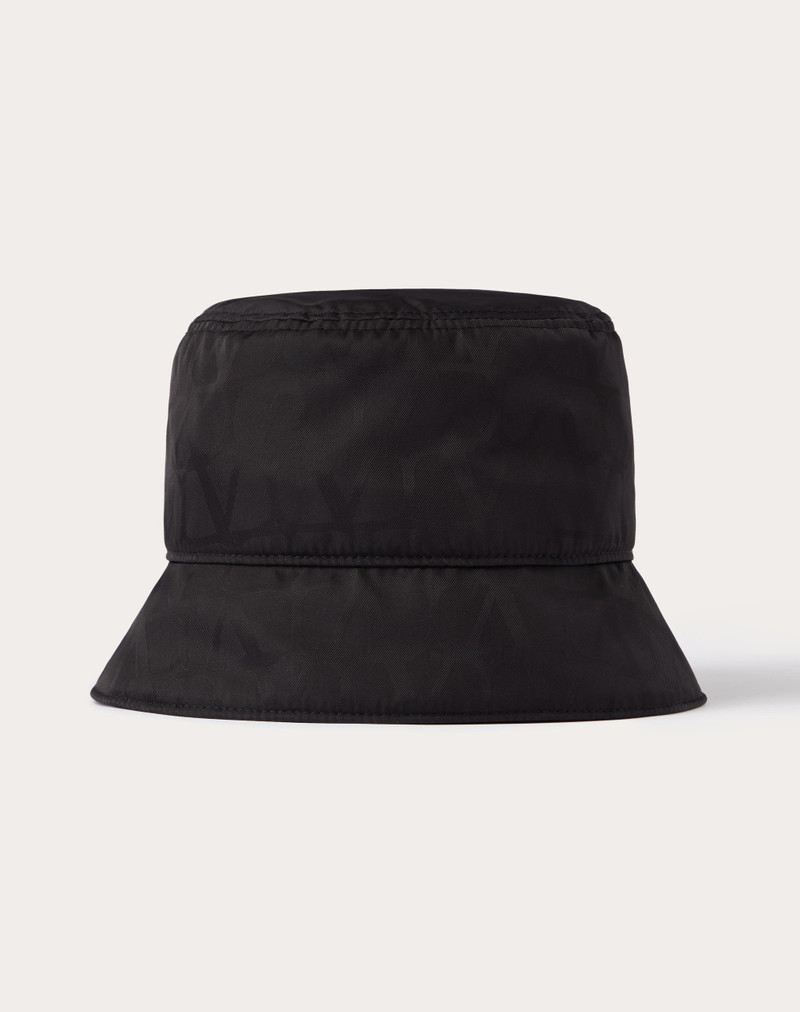 TOILE ICONOGRAPHE REVERSIBLE NYLON BUCKET HAT 와 CLUTCH - 1