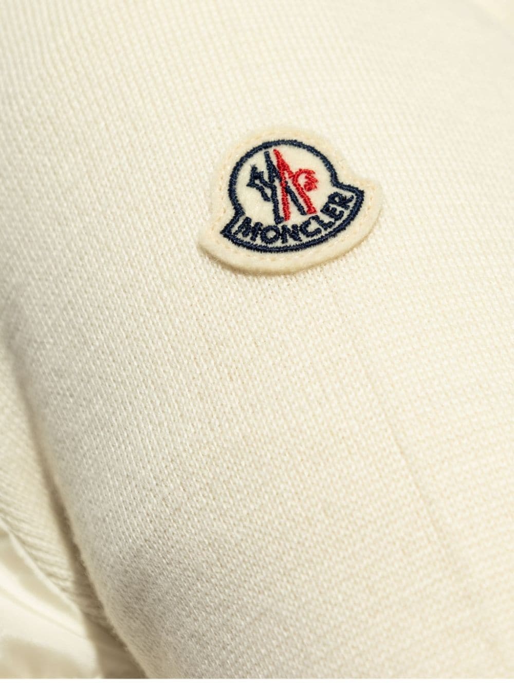 logo-appliqué padded jacket - 5