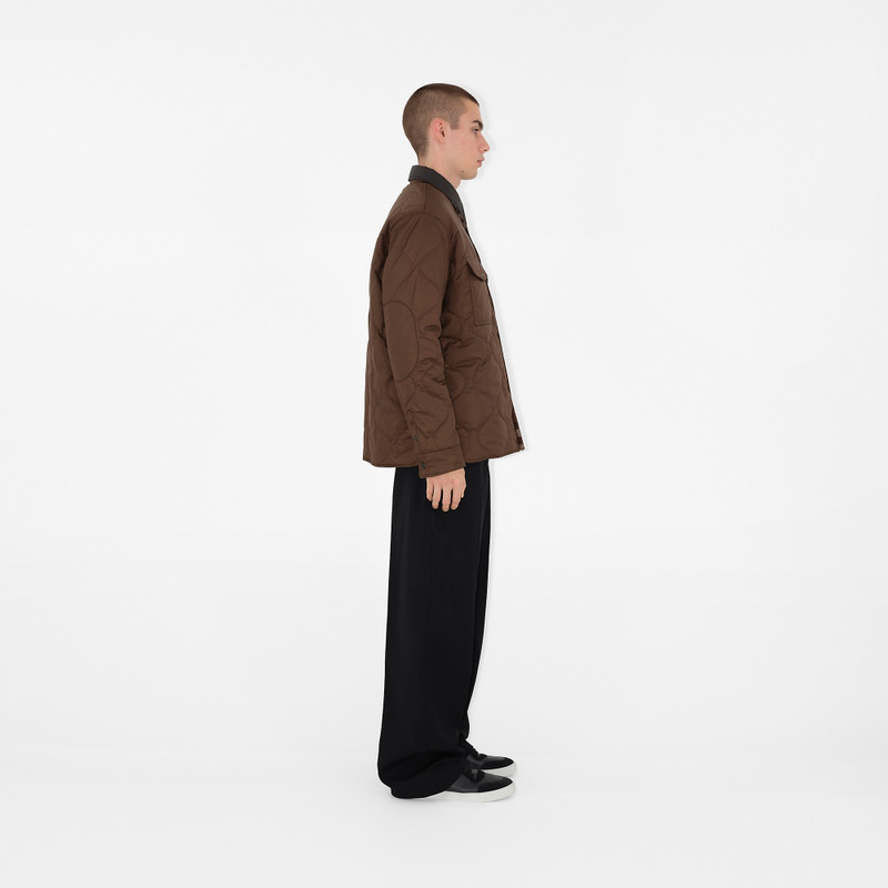 Reversible Check Quilted Overshirt 3