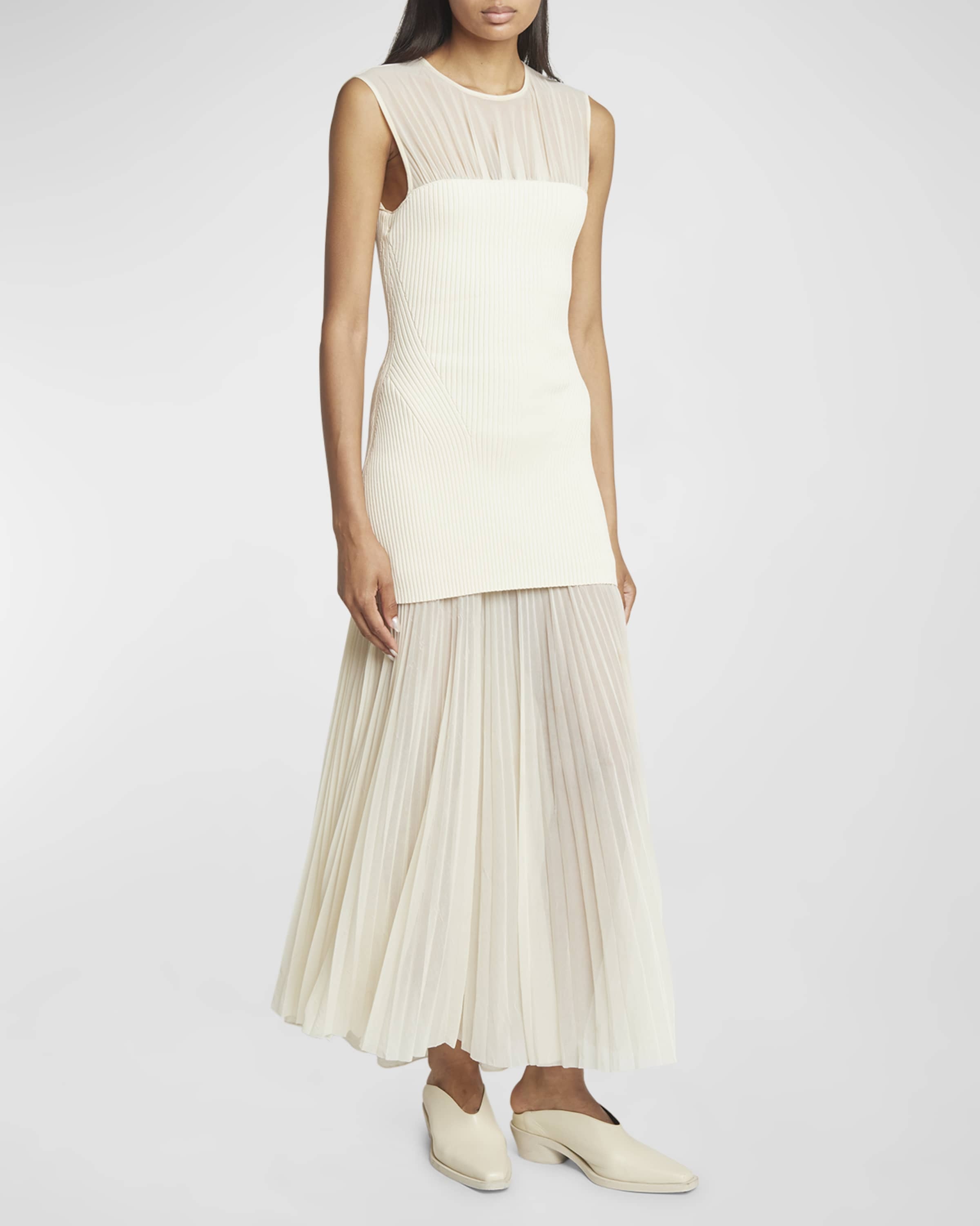 Niki Pleated Maxi Dress - 3