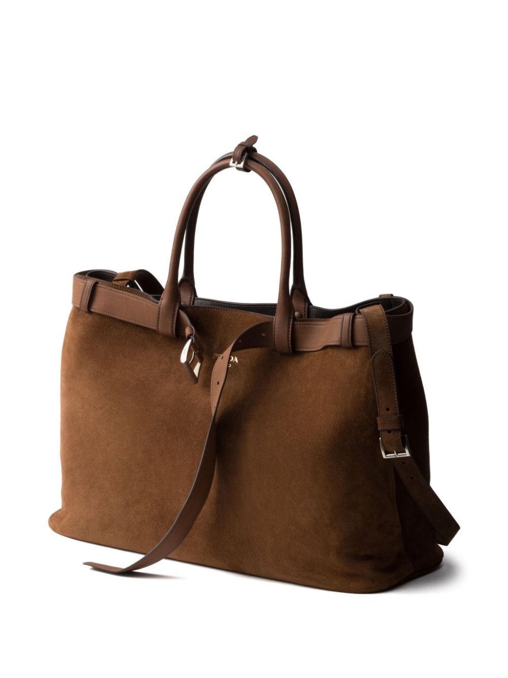 medium Prada Buckle tote bag - 5