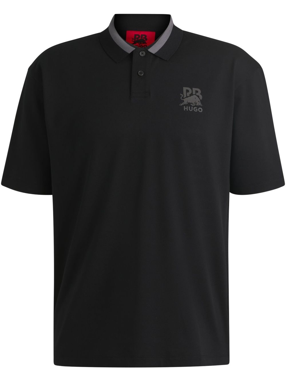 x RB logo appliqué polo shirt - 1