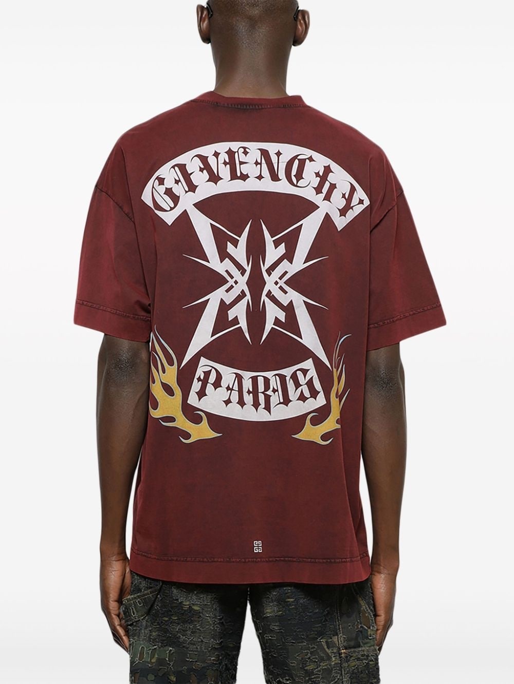 logo-print cotton T-shirt - 5