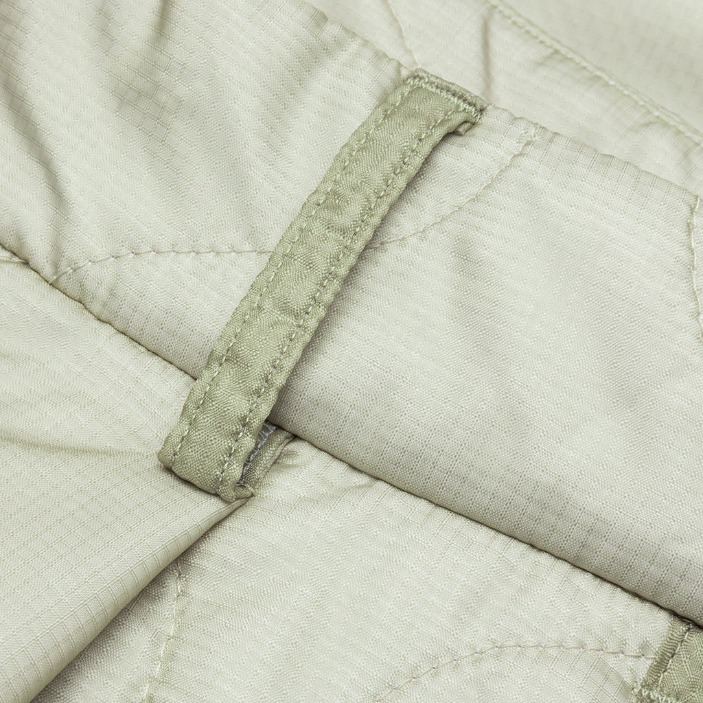 PLEADED PADDED SHORTS - SAND - 4