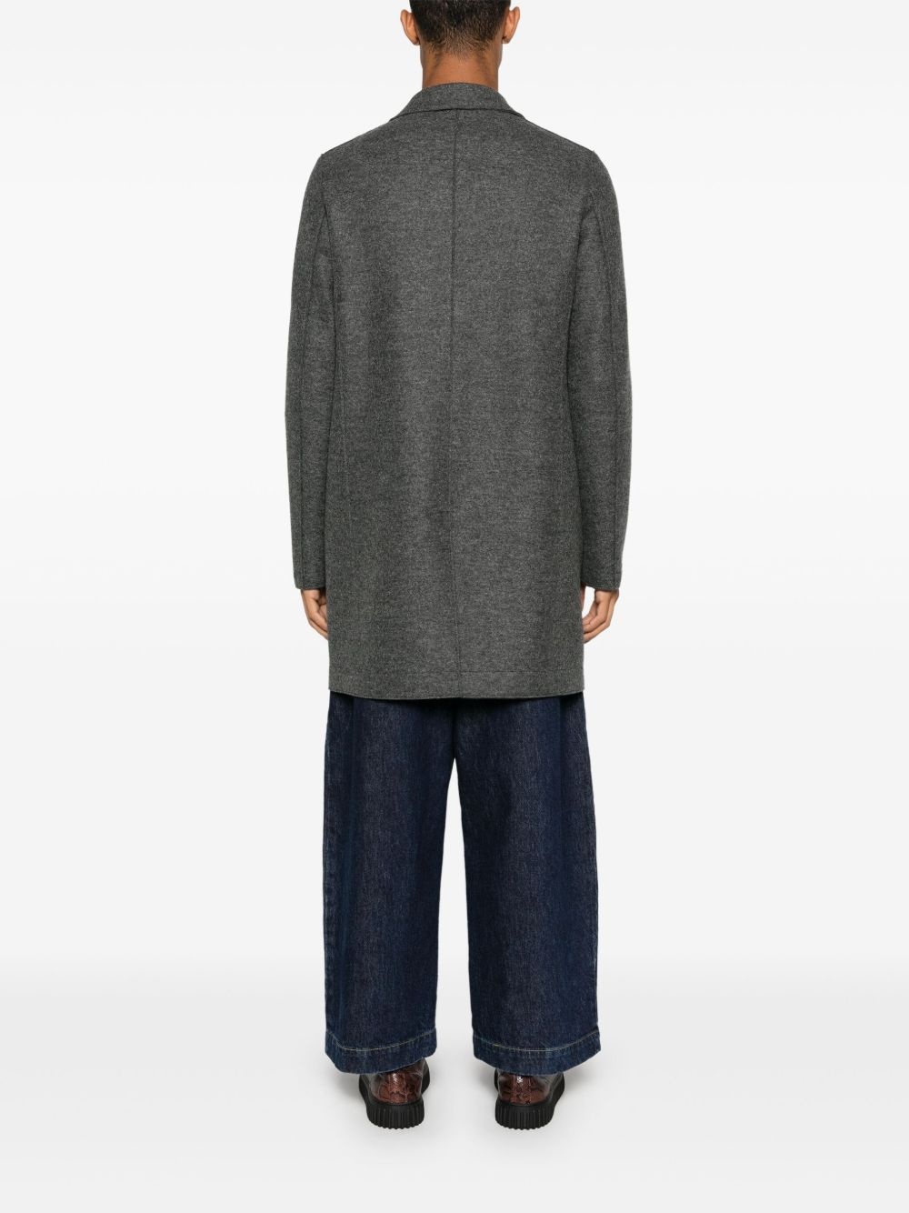 boiled-wool coat - 4