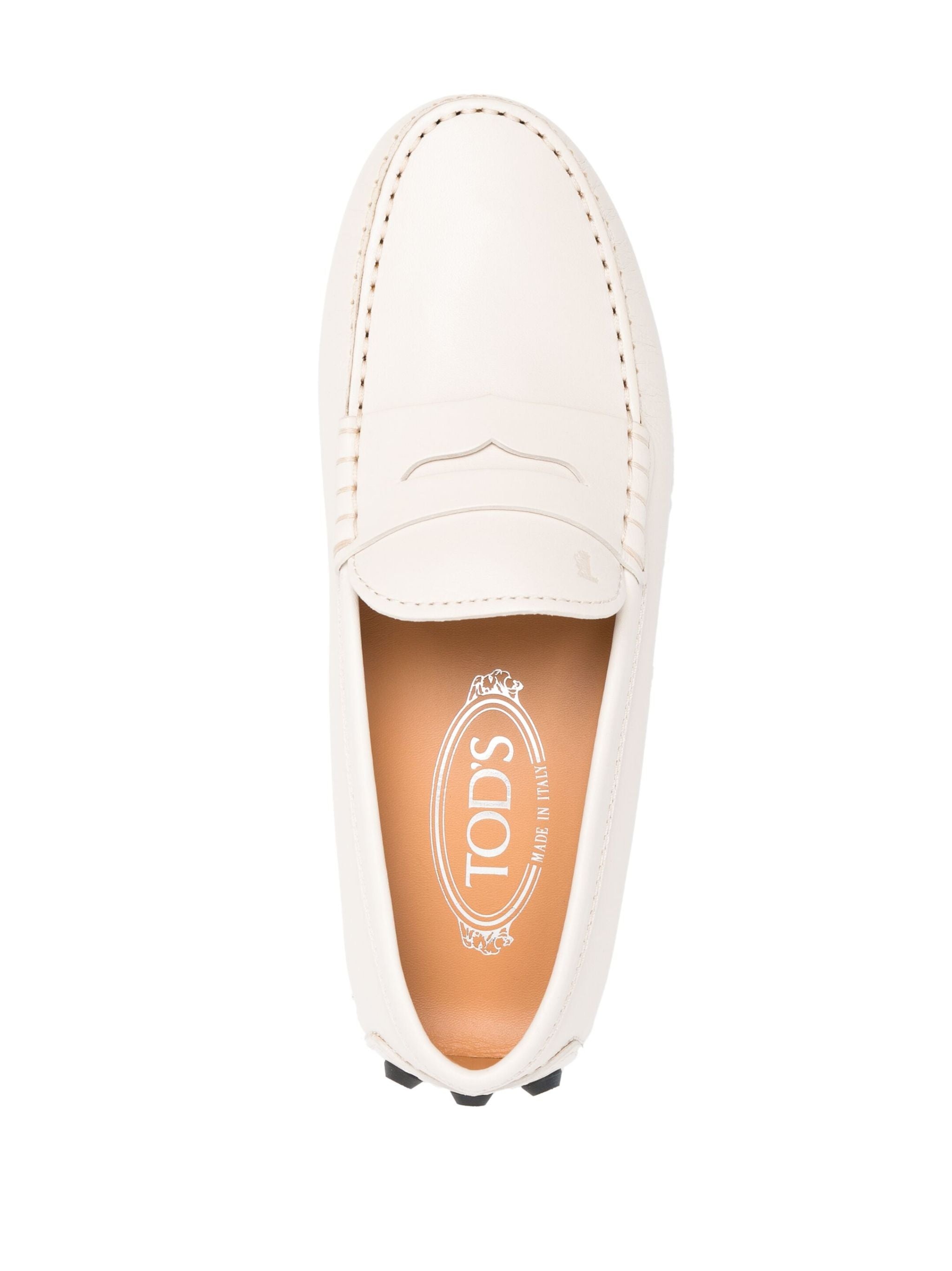 Penny-slot Leather Loafers - 4