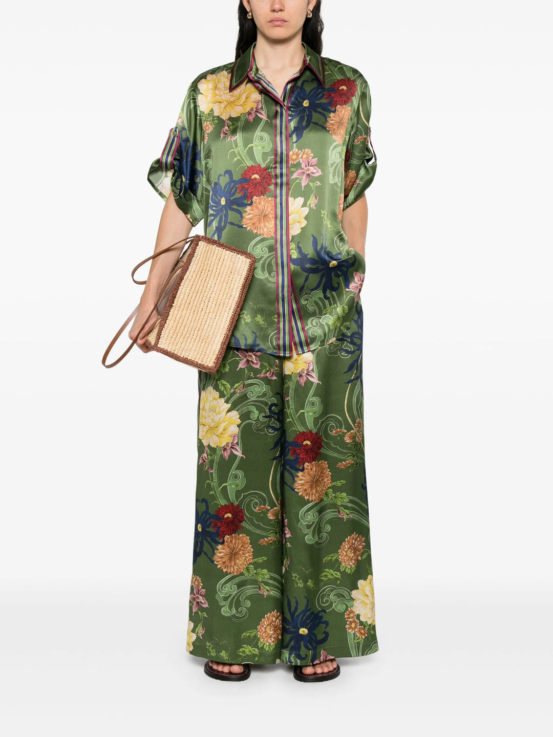 Avery Silk Shirt - 2