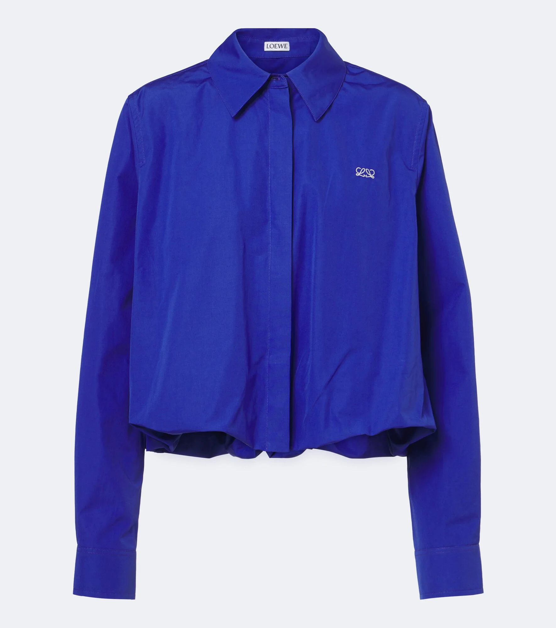 Double L cotton poplin shirt - 1