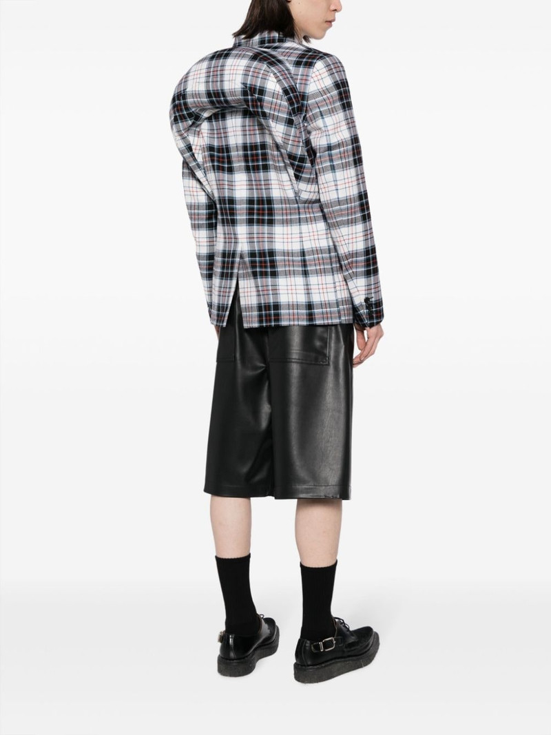 Comme des Garçons Homme Plus padded-panel wool blazer outlook