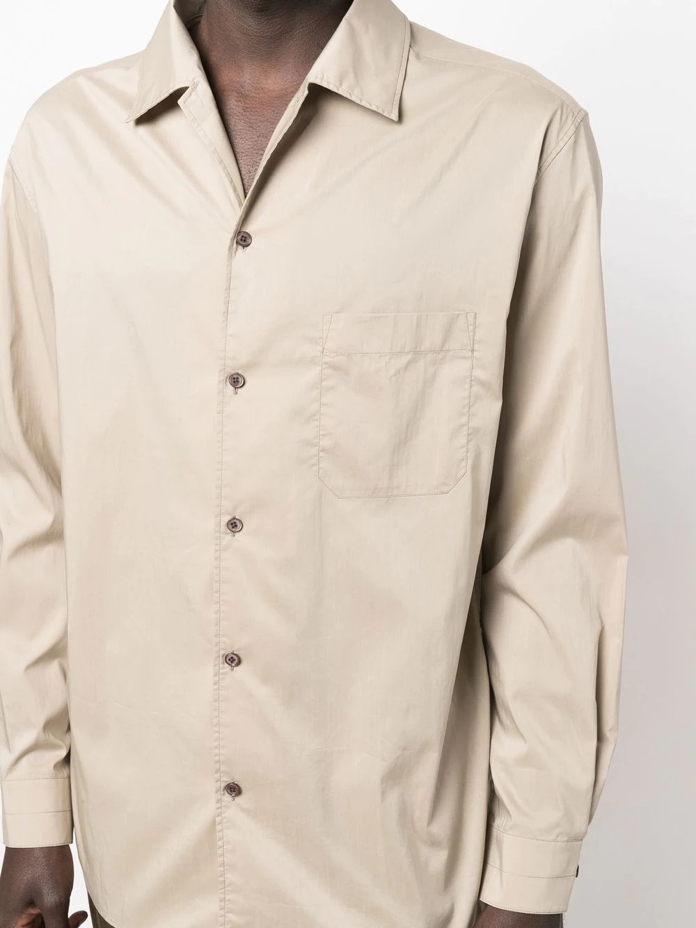 button-up long-sleeved shirt - 5