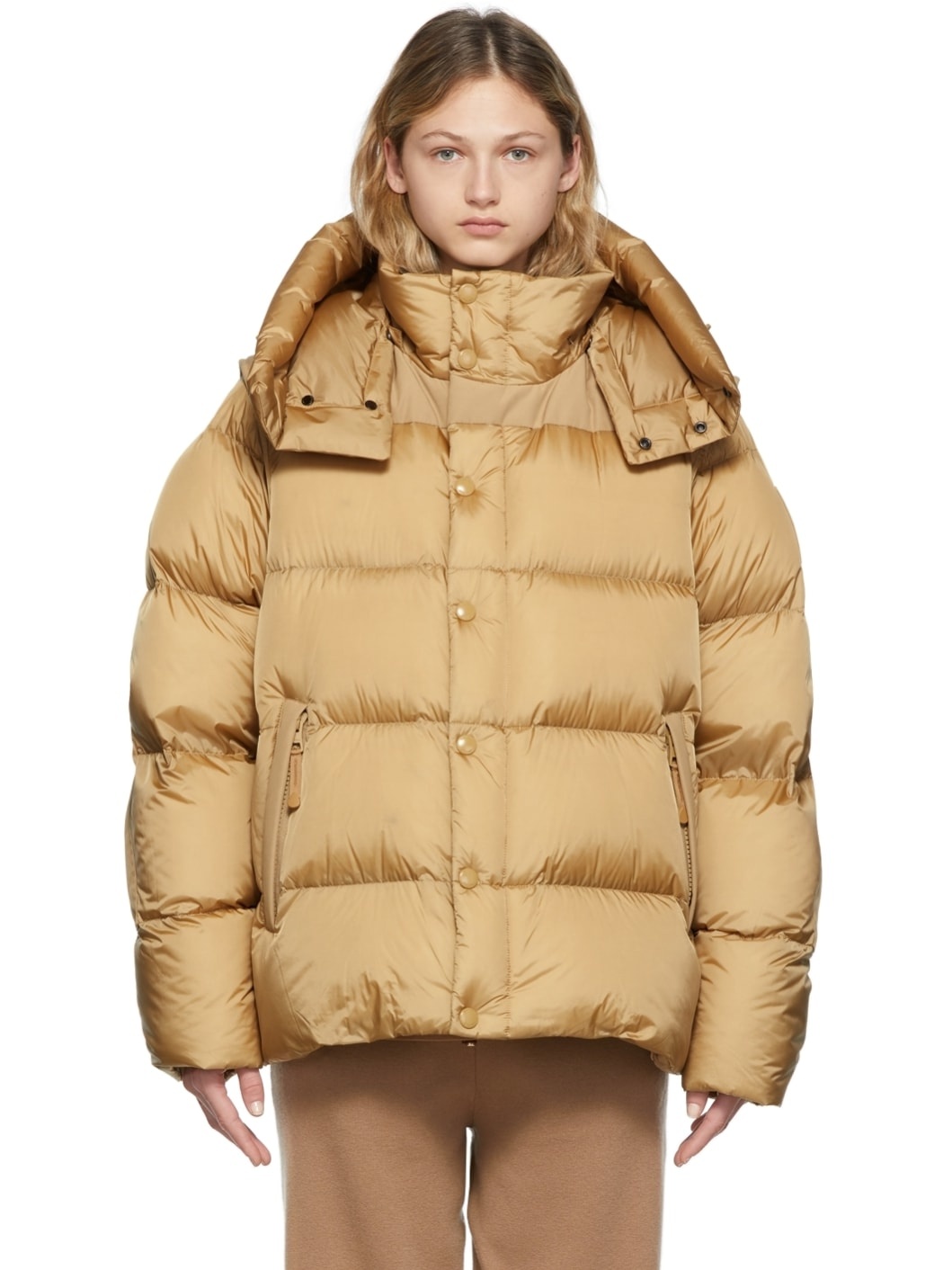 Beige Lockwell Down Jacket - 1