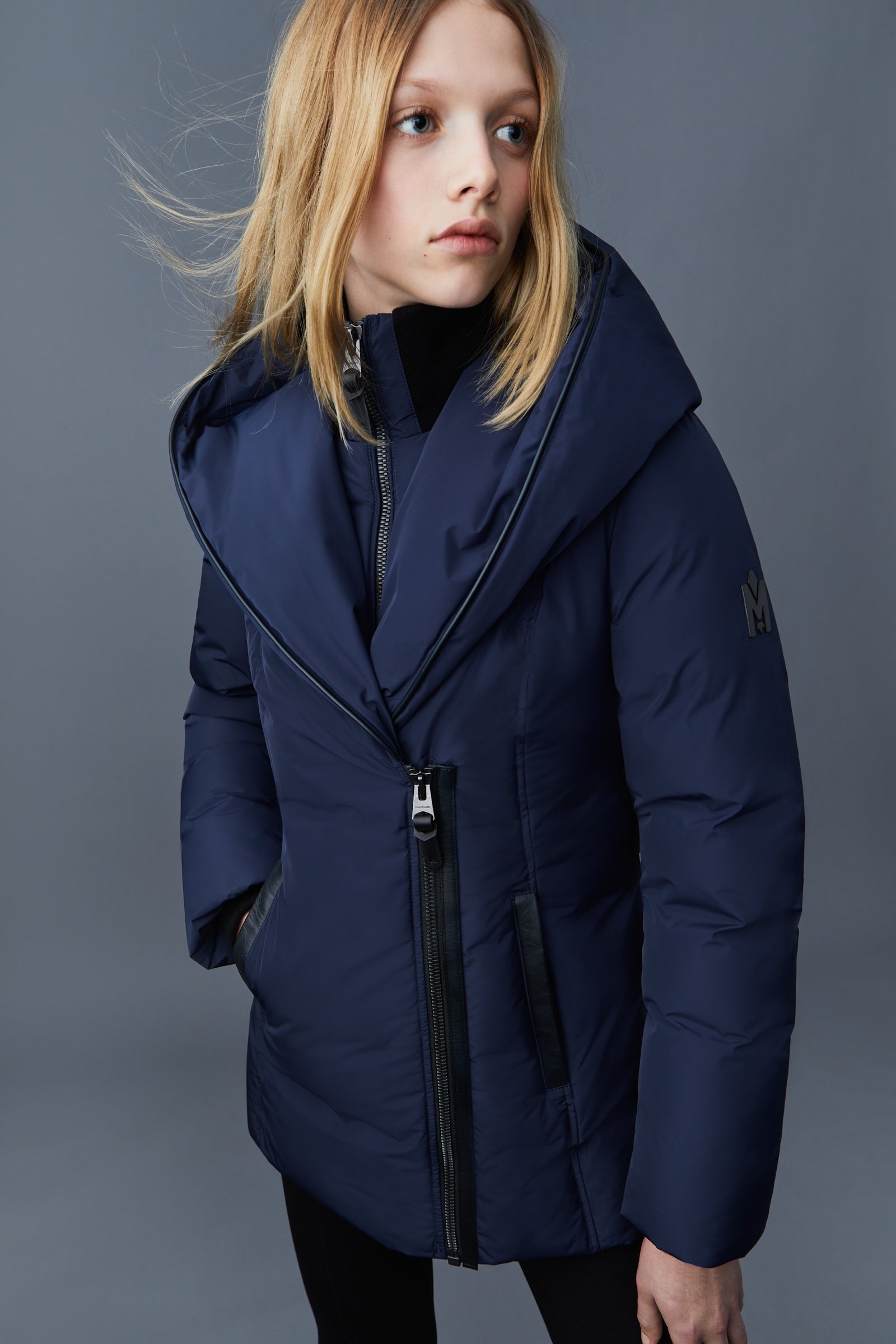 ADALI Down coat with Signature Mackage Collar - 5