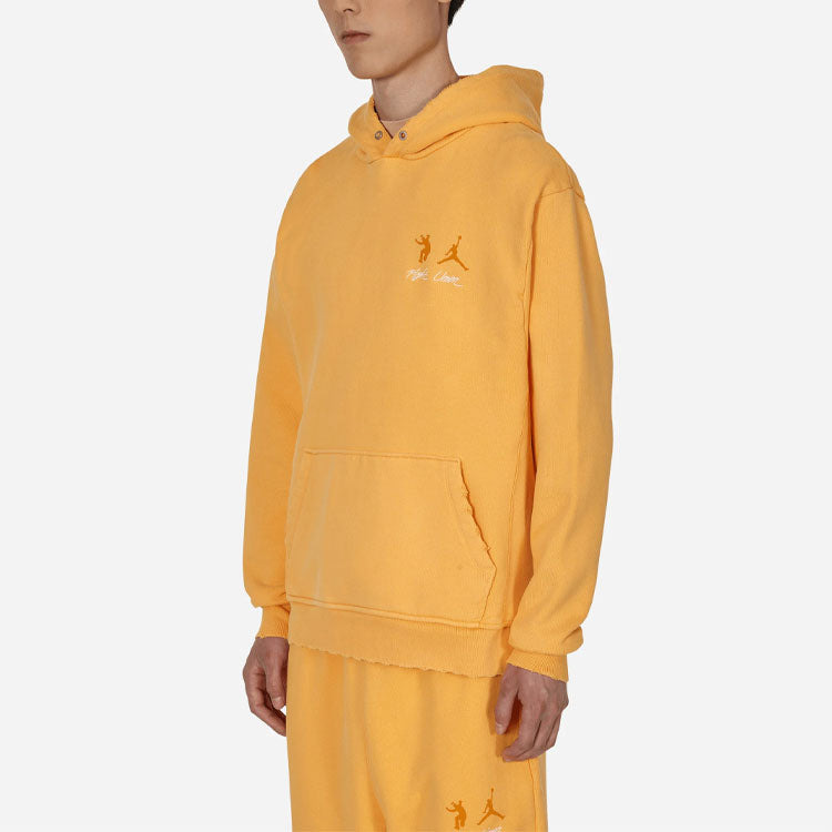 Air Jordan x union Crossover Casual Pullover Solid Color Logo hooded Long Sleeves Asia Edition Unise - 5