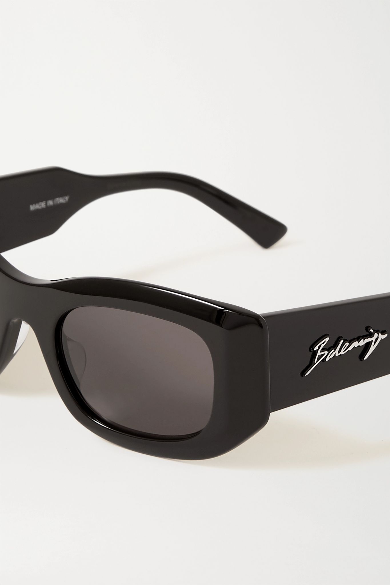 Square-frame acetate sunglasses - 4