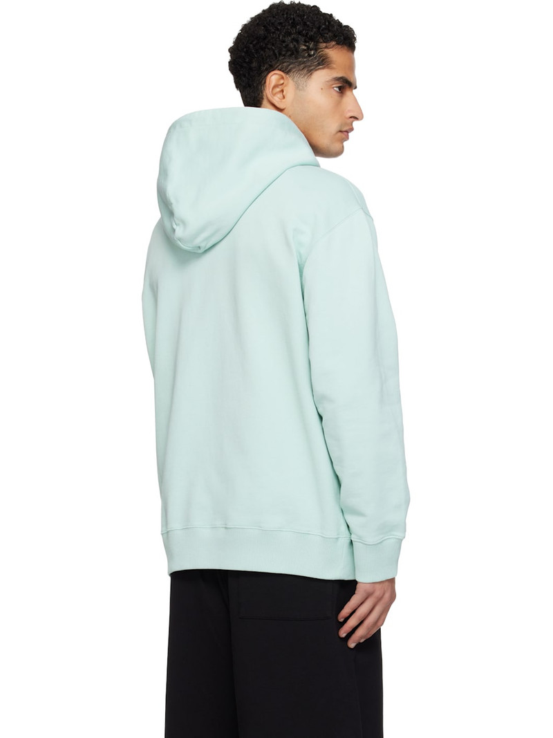 Blue Logo Patch Hoodie 3
