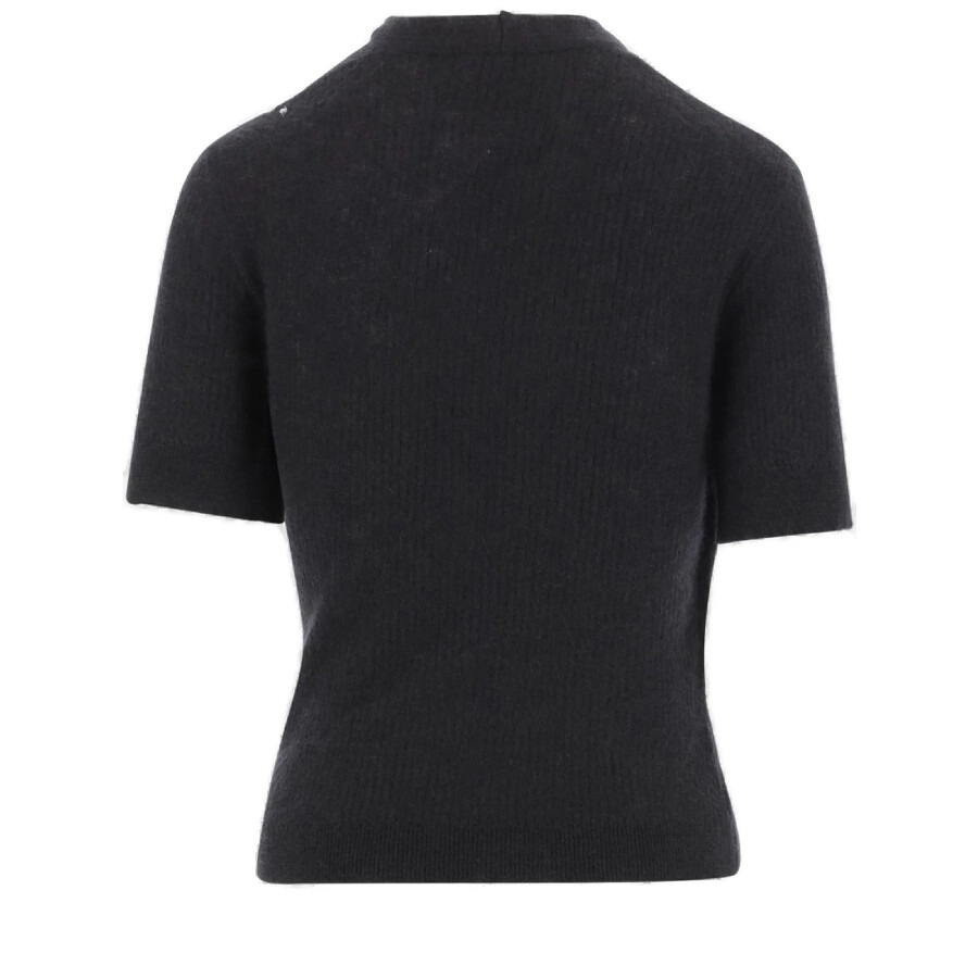 Balmain Embossed-Button Short-Sleeve T-Shirt - 6