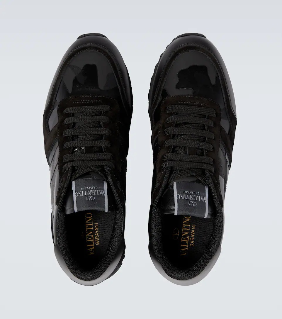 Leather Rockrunner sneakers - 4