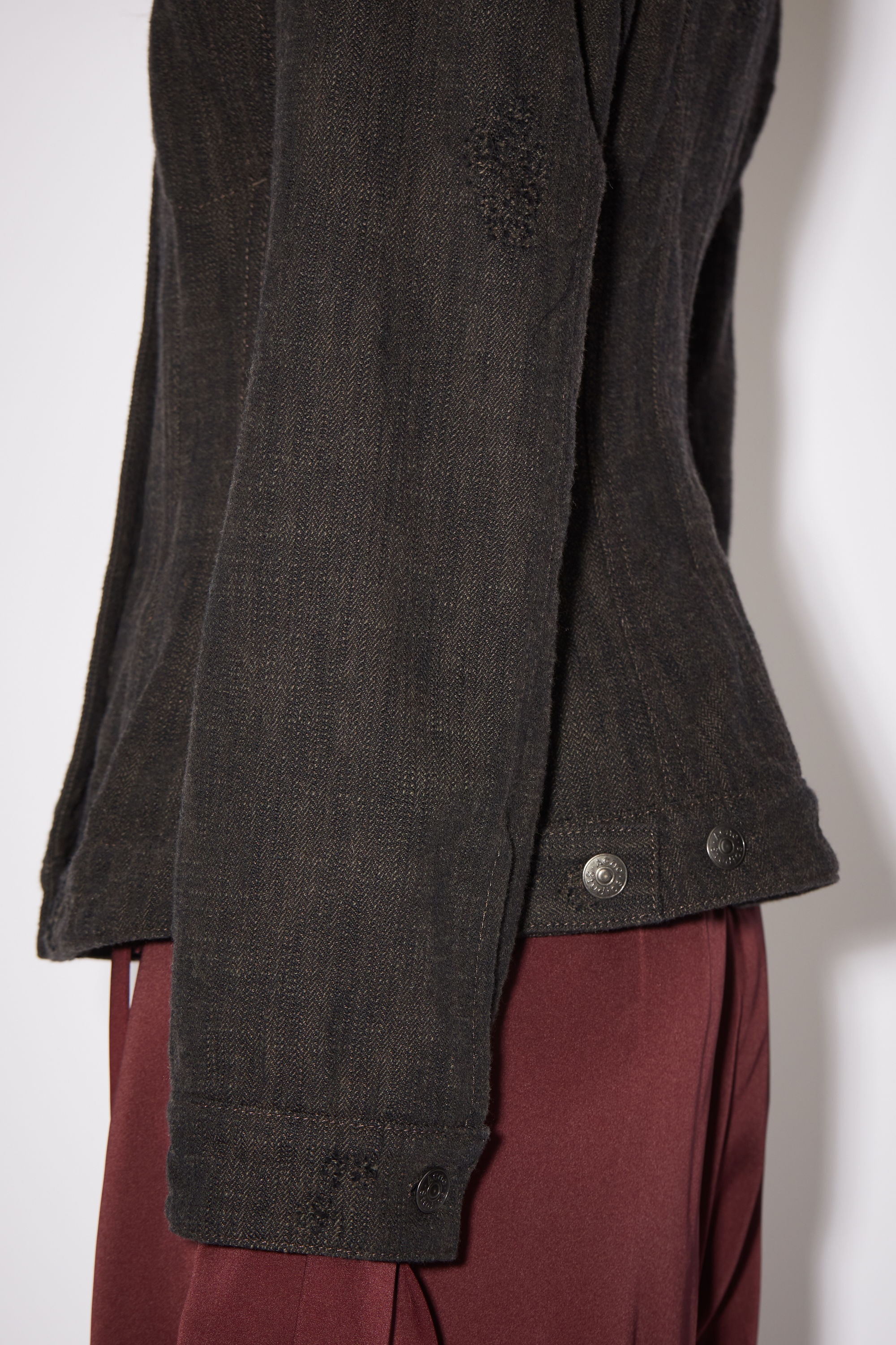 Regular fit hourglass jacket - Anthracite grey - 6