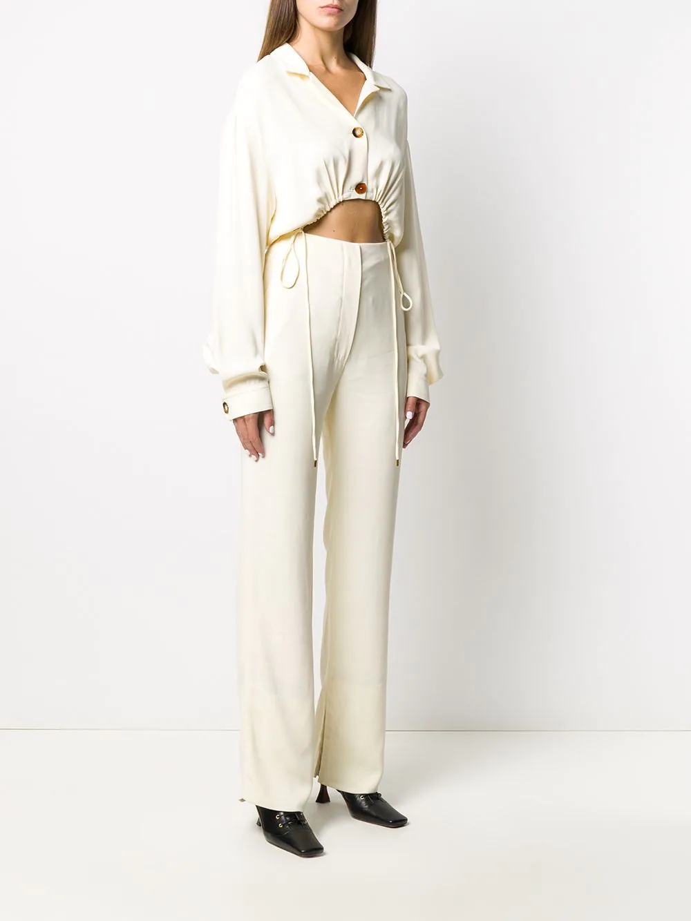 cut-out jumpsuit - 3