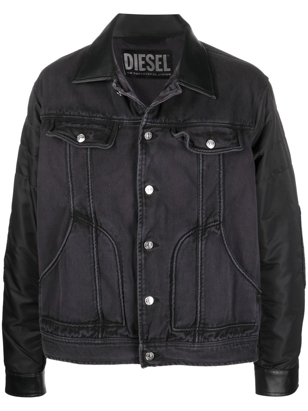 J-OPETH hybrid denim jacket - 1