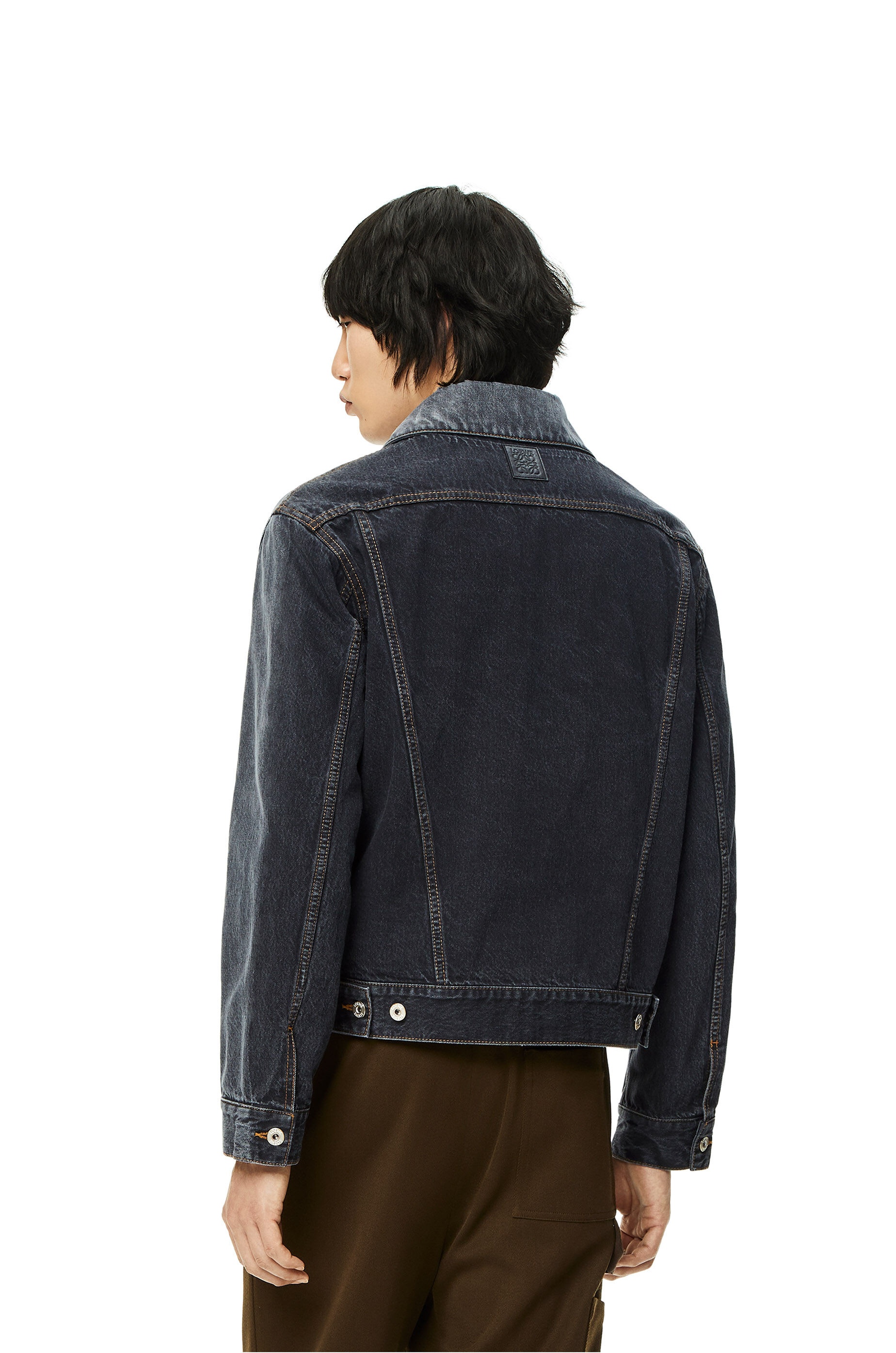 Jacket in faded denim - 4