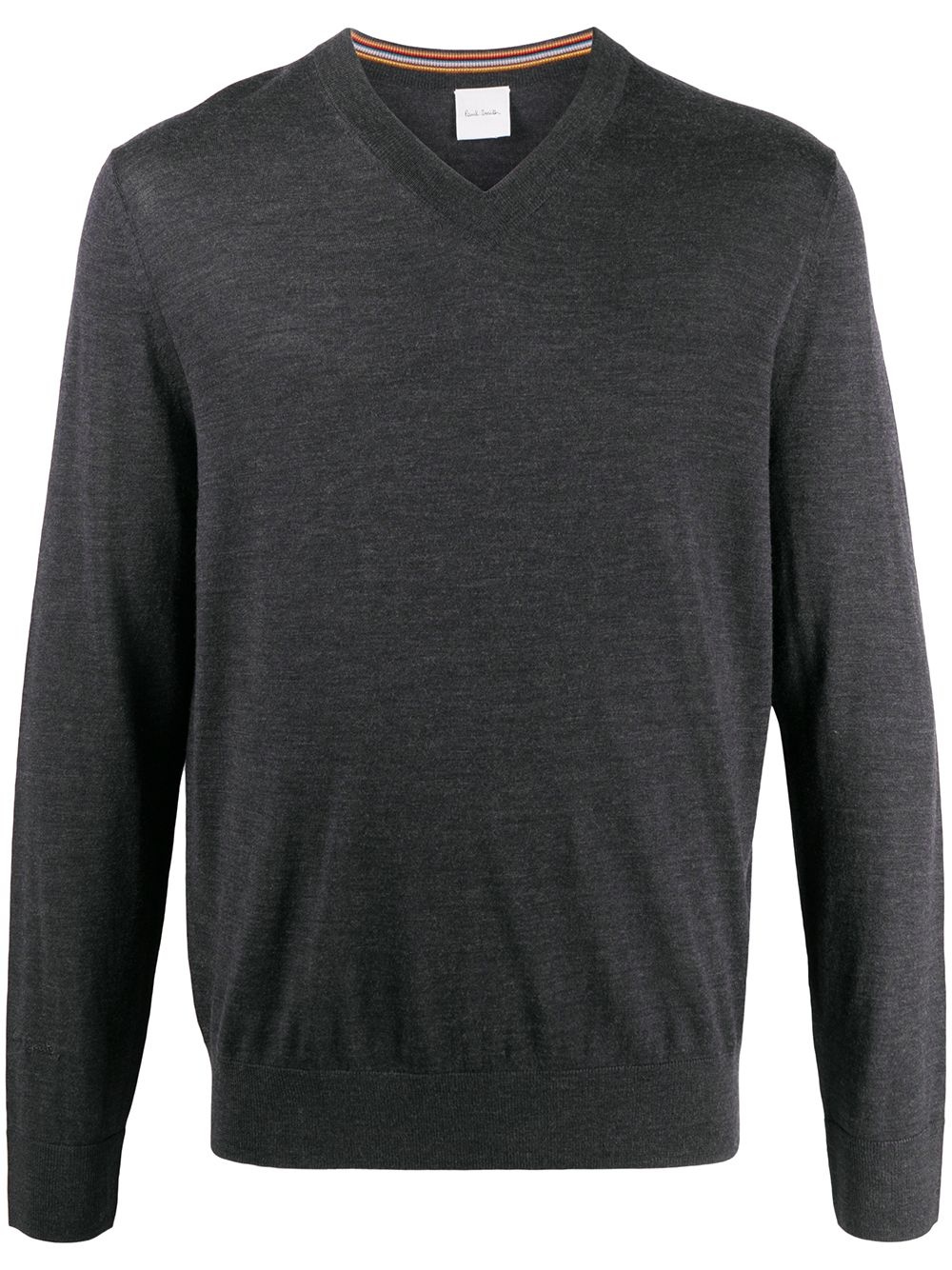 regular-fit V-neck pullover - 1