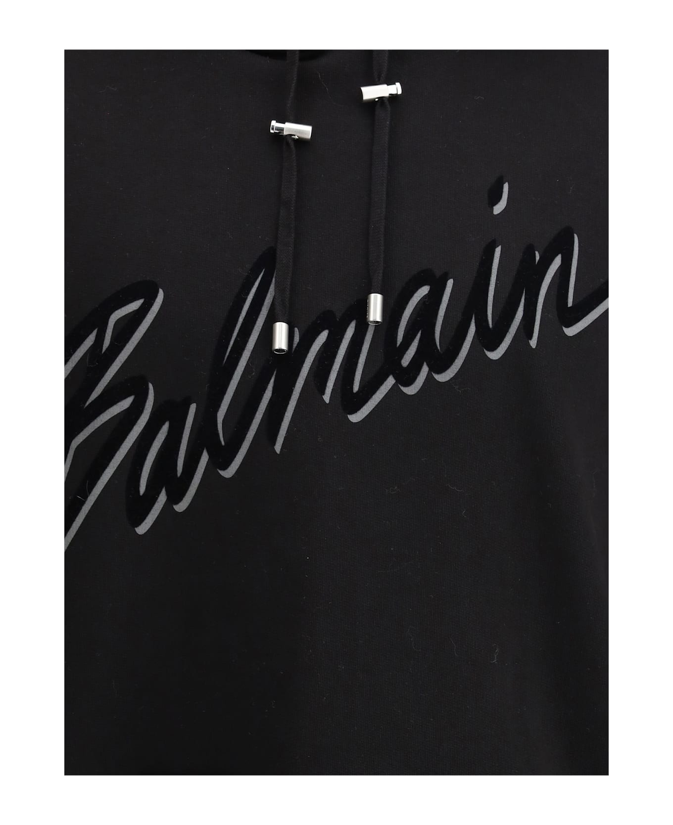 Logo Cotton Hoodie - 3